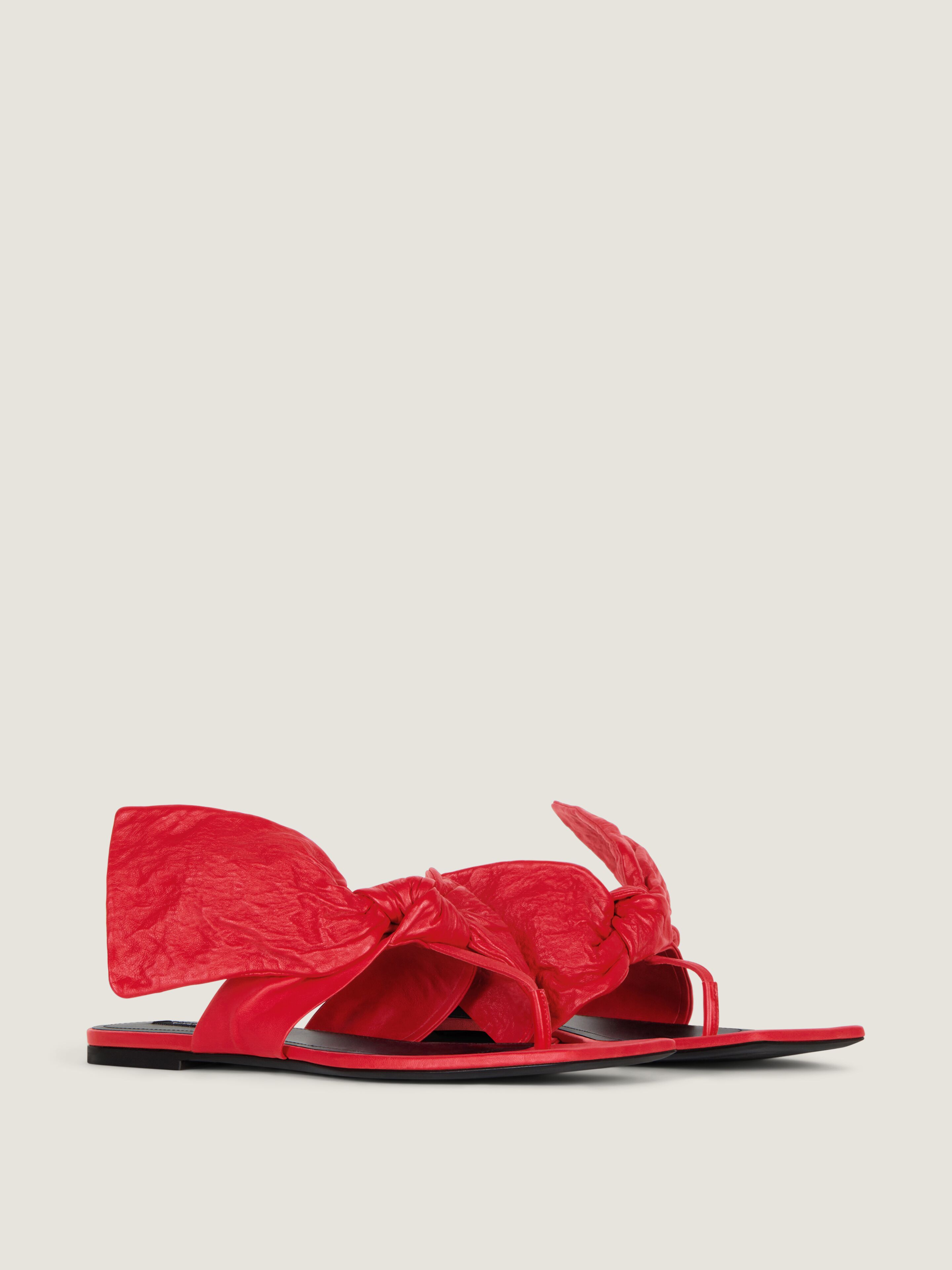 Givenchy - Women's Thong Sandals - Nappa Leather - Size 36