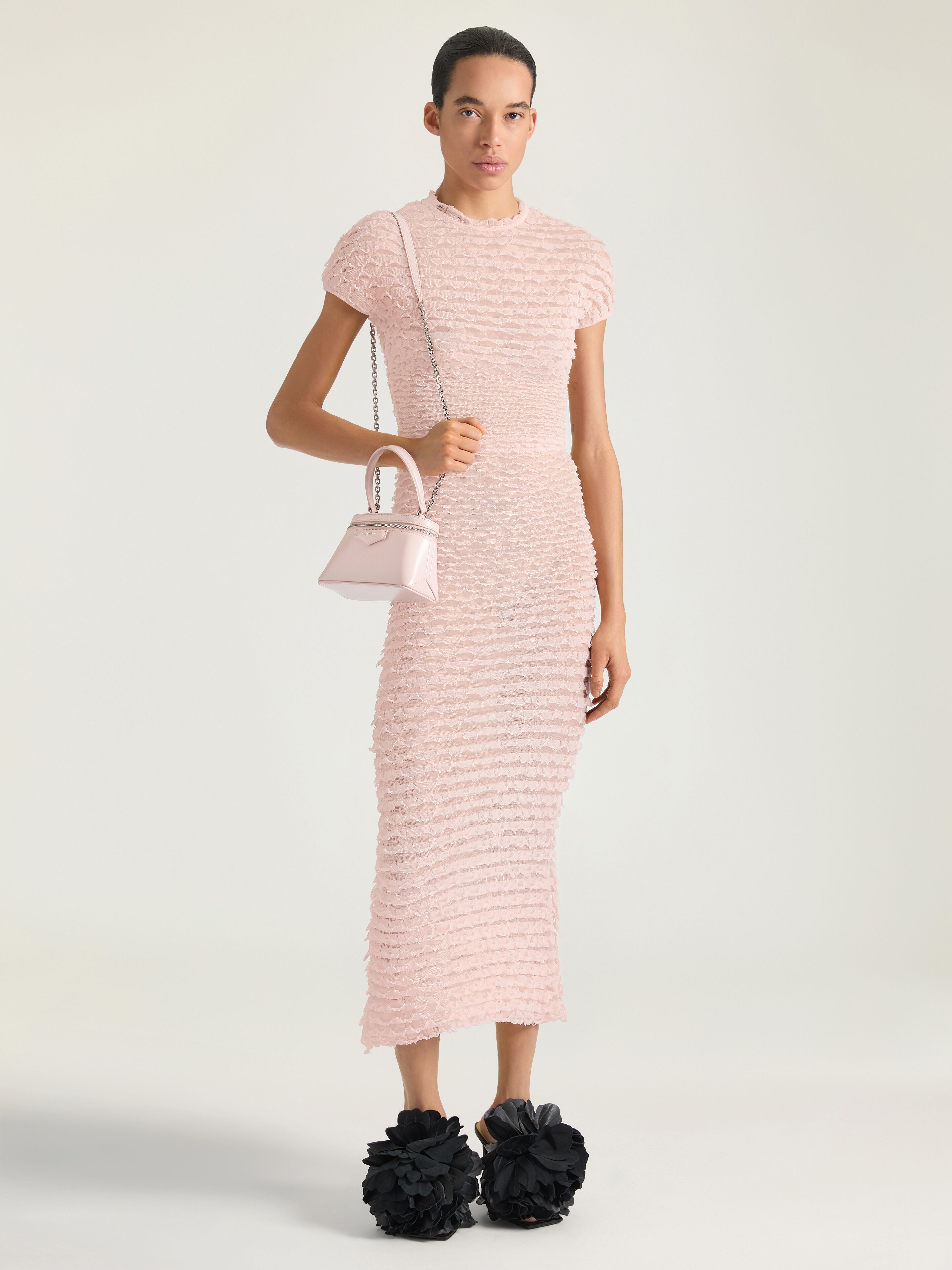 Givenchy - Women's Vanity Bag - Calf Leather - Silver-Tone