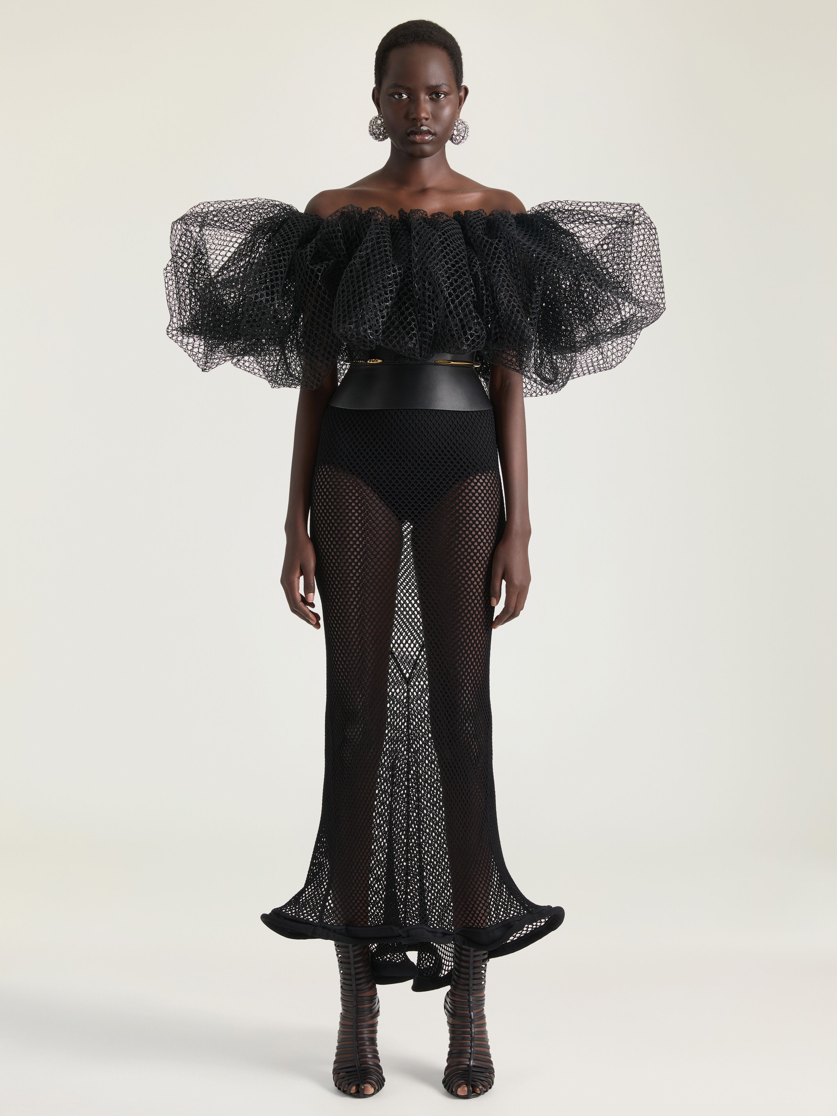 Givenchy - Women's Dress - Sleeveless - Ruffled - XS