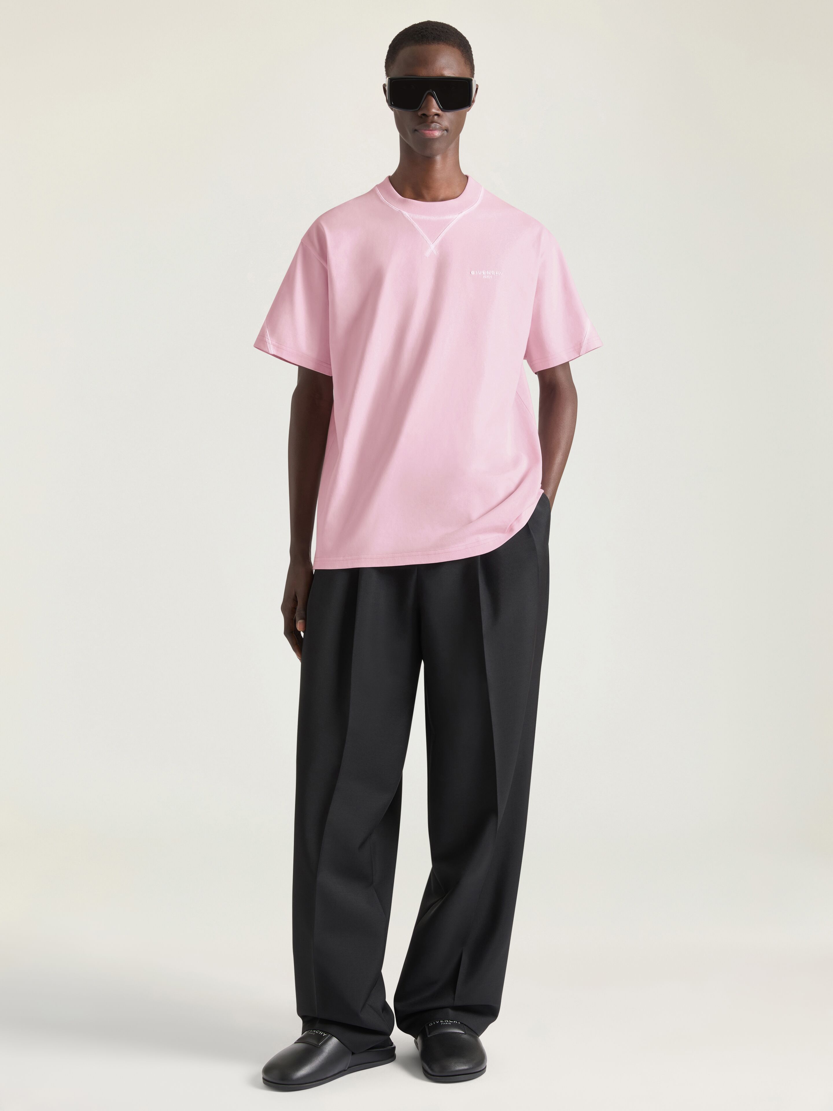 Givenchy - Men's - T-Shirt - Cotton - Crew Neck - XS
