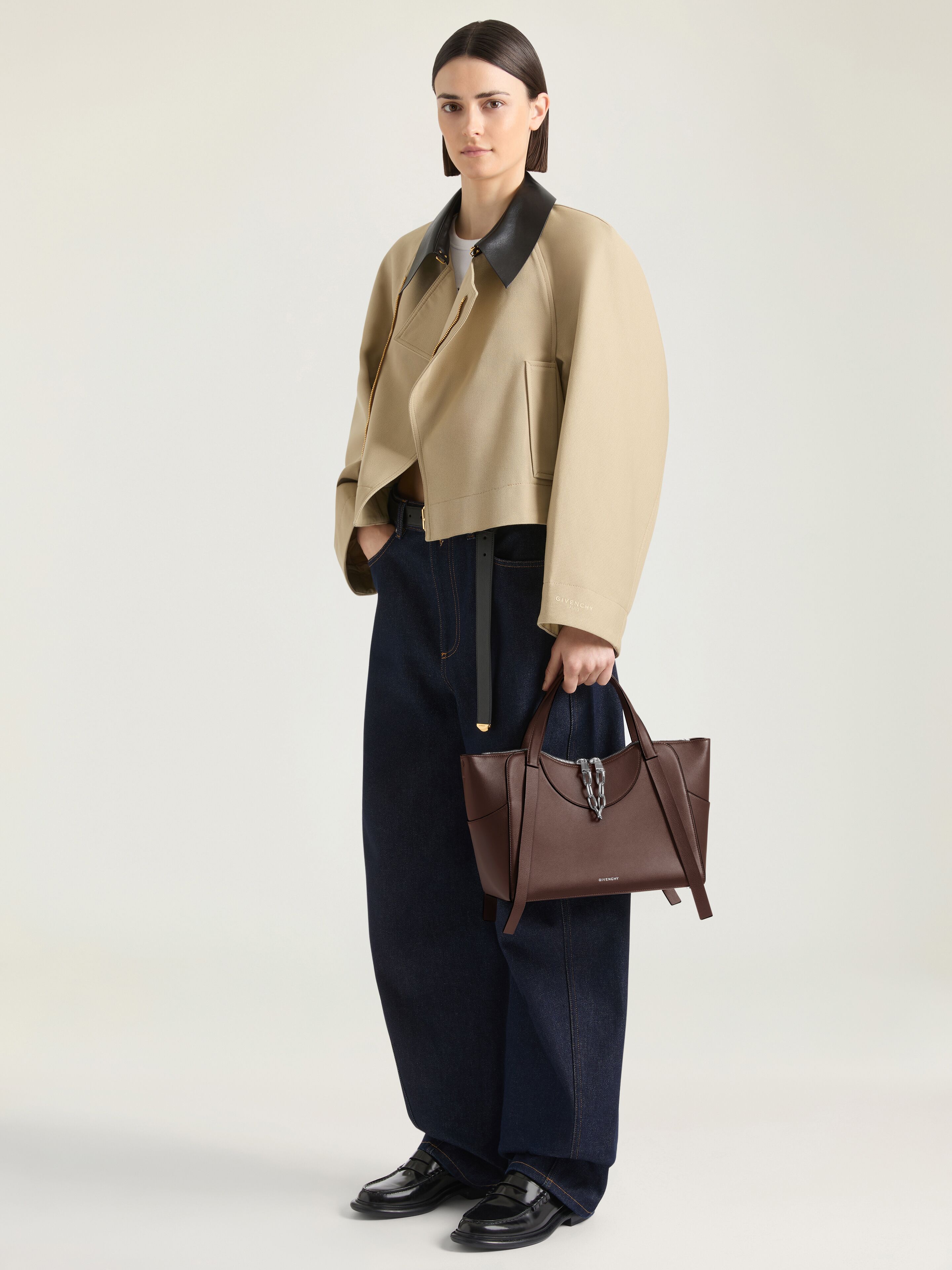Givenchy - Women's Shoulder Bag - Calf Leather - Geometric Shape