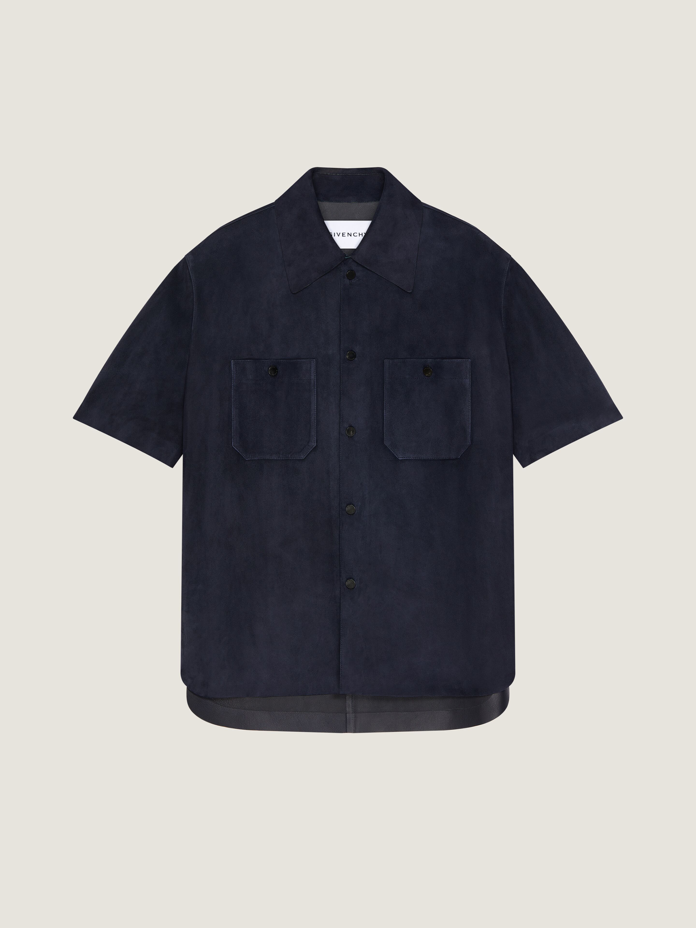 Givenchy - Men's Overshirt - Suede - XL