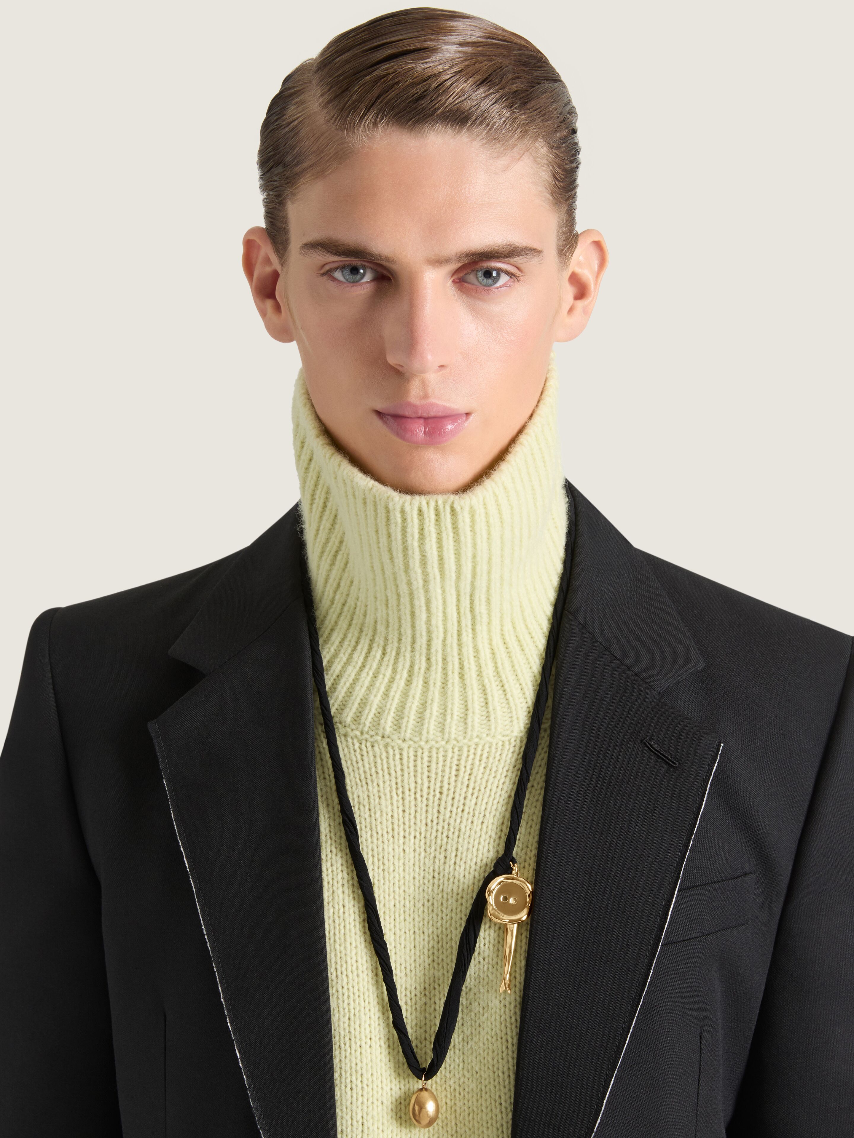 Givenchy - Men's Necklace - Brass - Golden - Lucky Charms