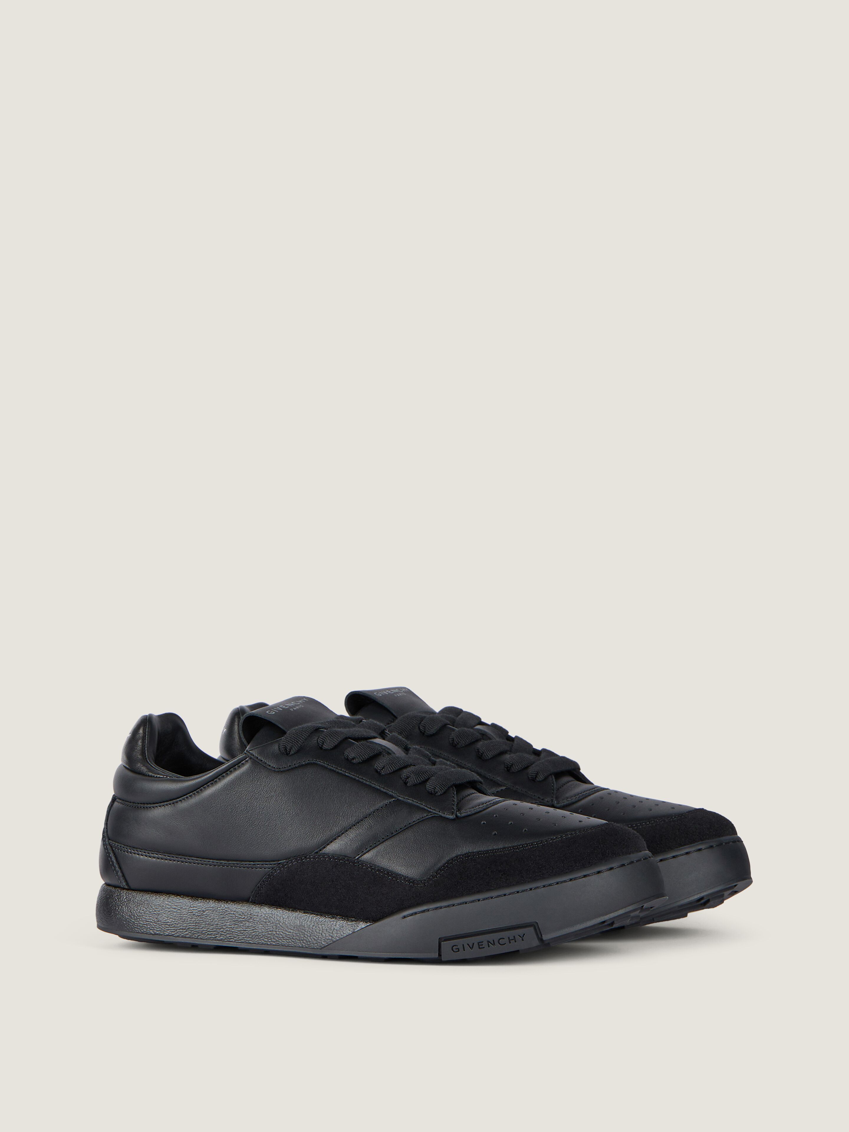 Givenchy - Men's Yard Sneakers - Leather - Black - Size 44