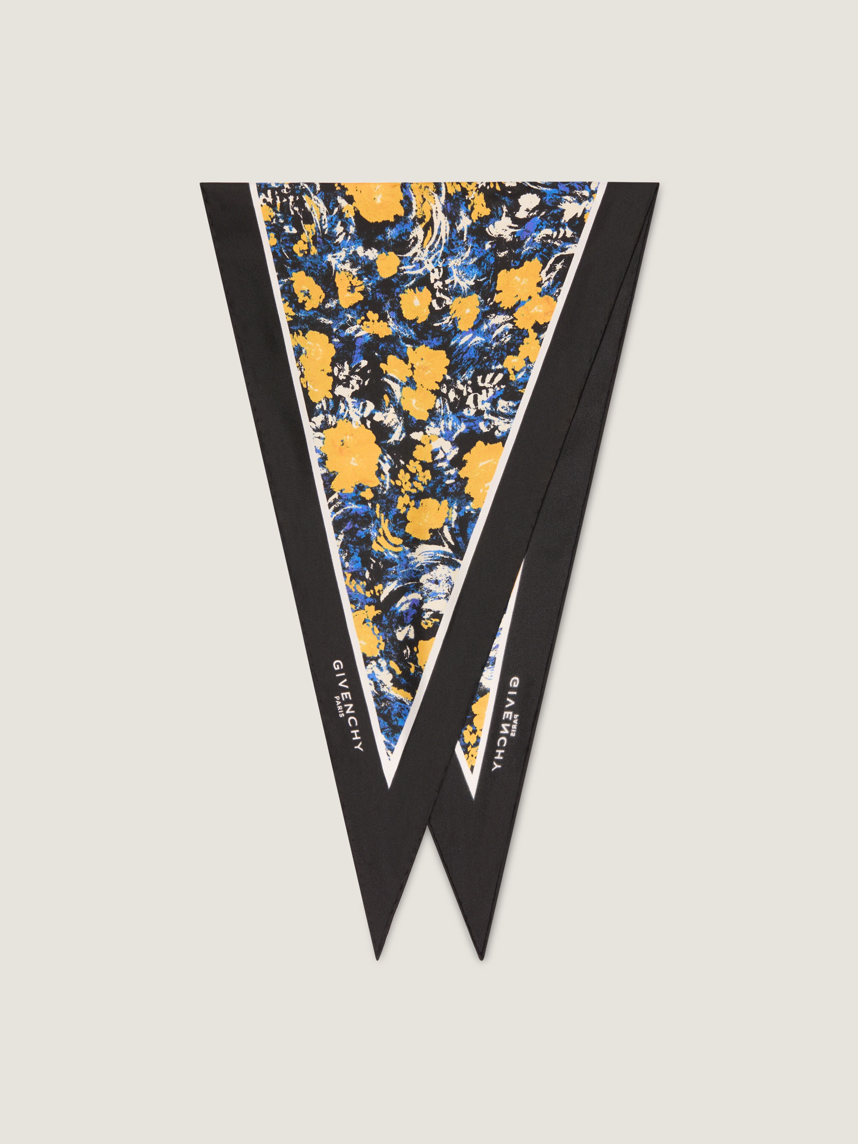 Givenchy Silk Foulard Scarf Multicolor