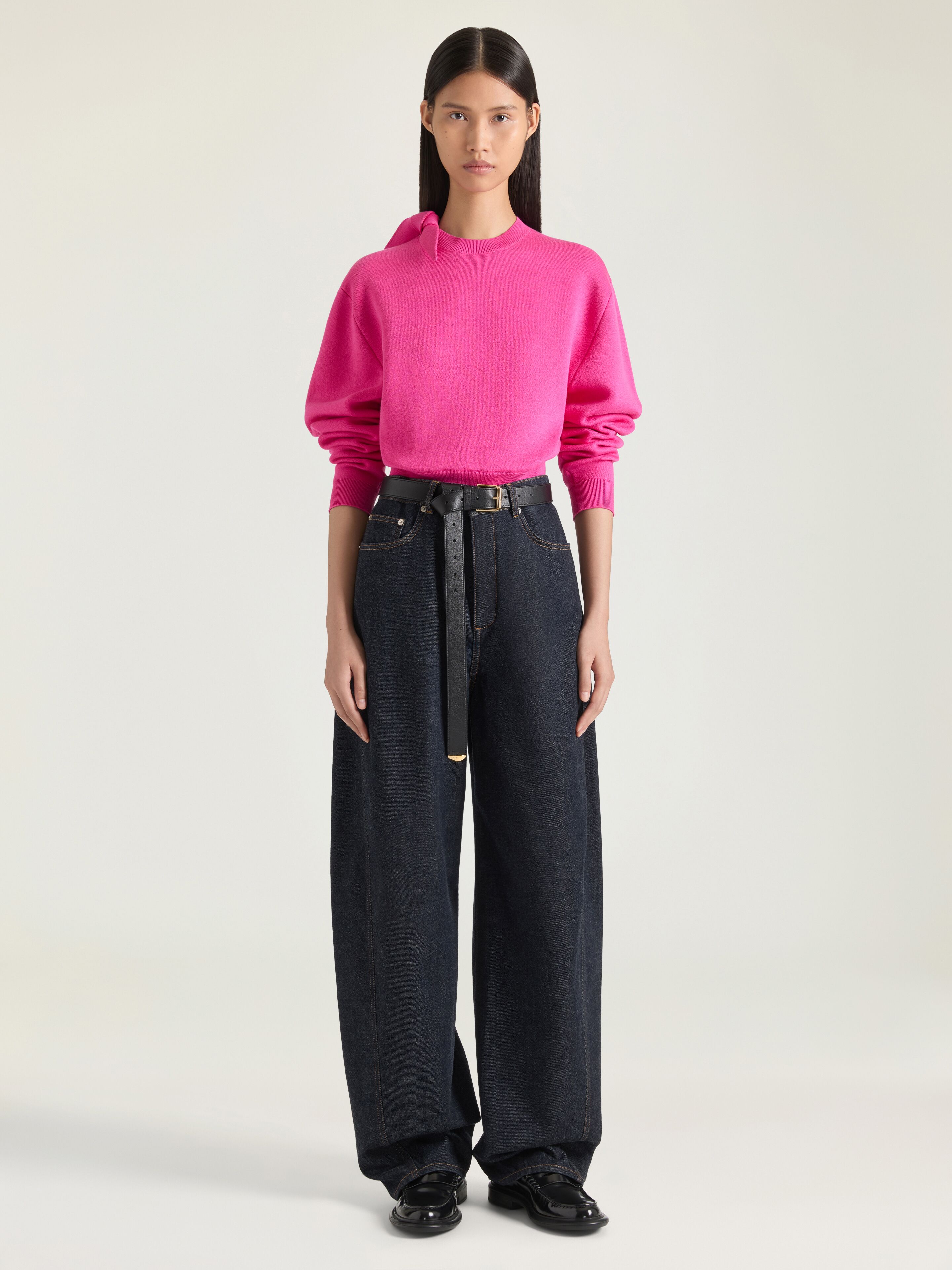 Givenchy - Women's Sweater - Wool/Cotton - Fuchsia - S