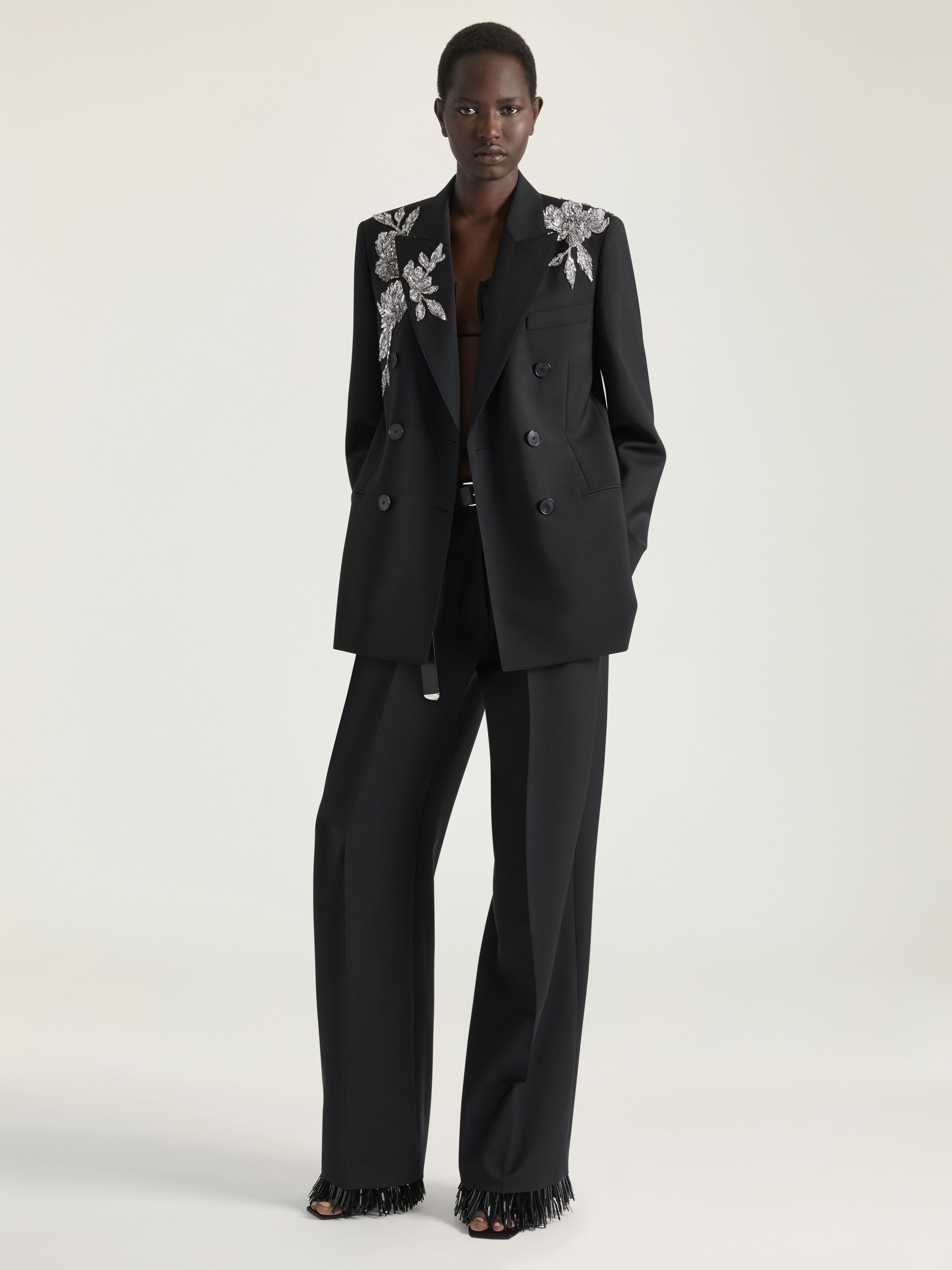 Givenchy - Women's Jacket - Wool/Mohair - Size 42