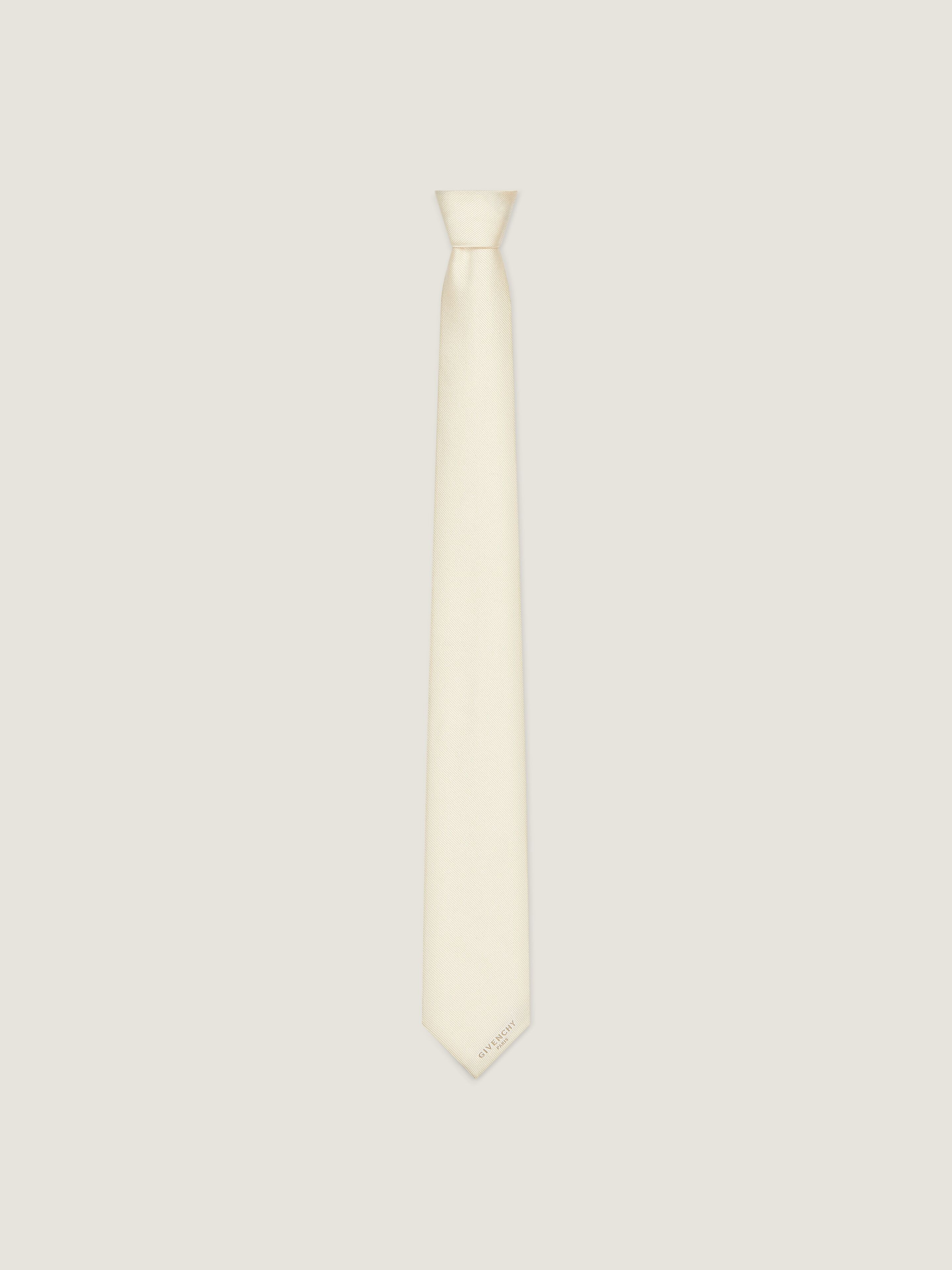Givenchy - Men's Tie - Silk Gros Grain - Signature Detail