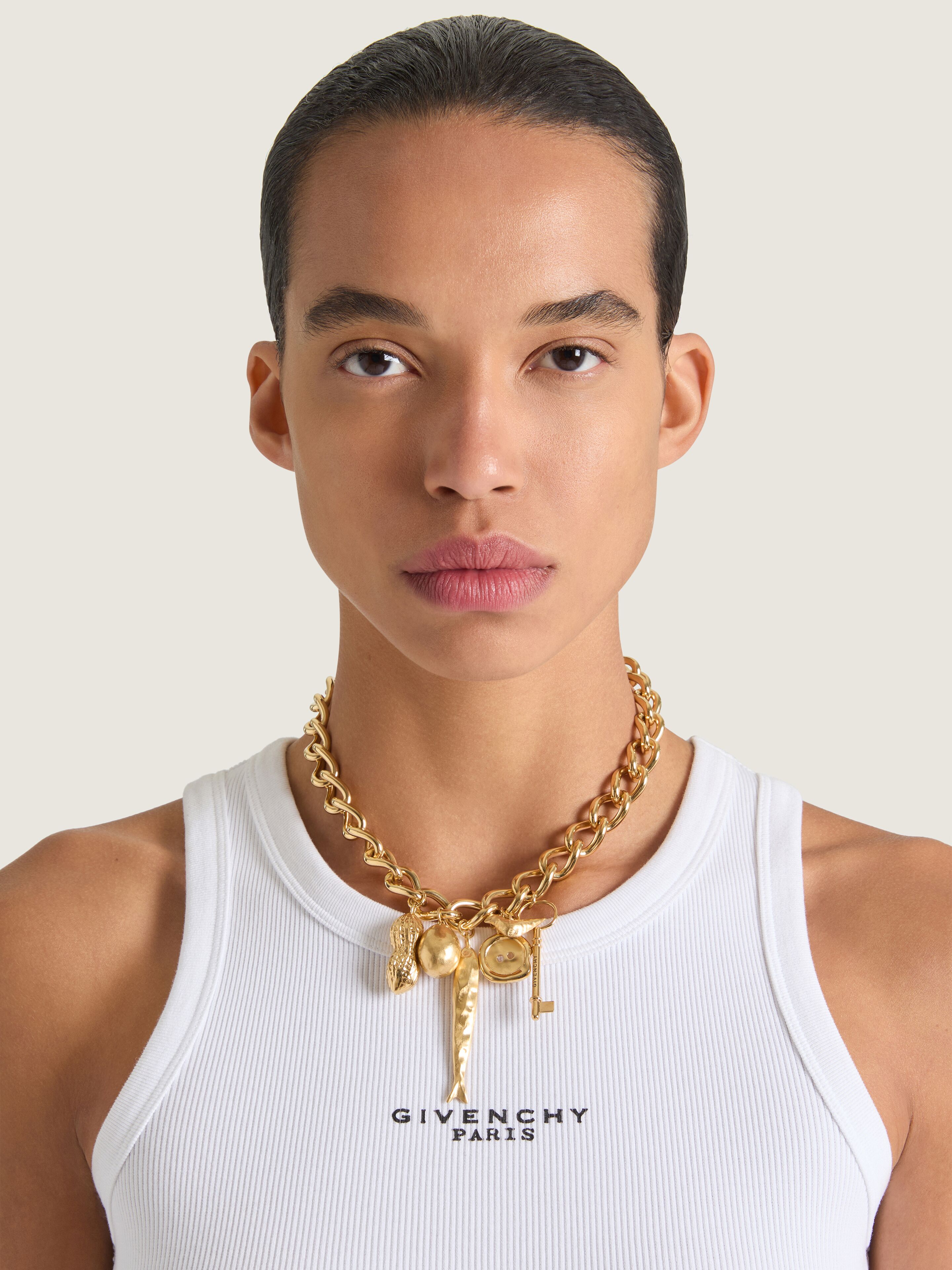 Givenchy - Lucky Charms Necklace - Golden-Finish Metal