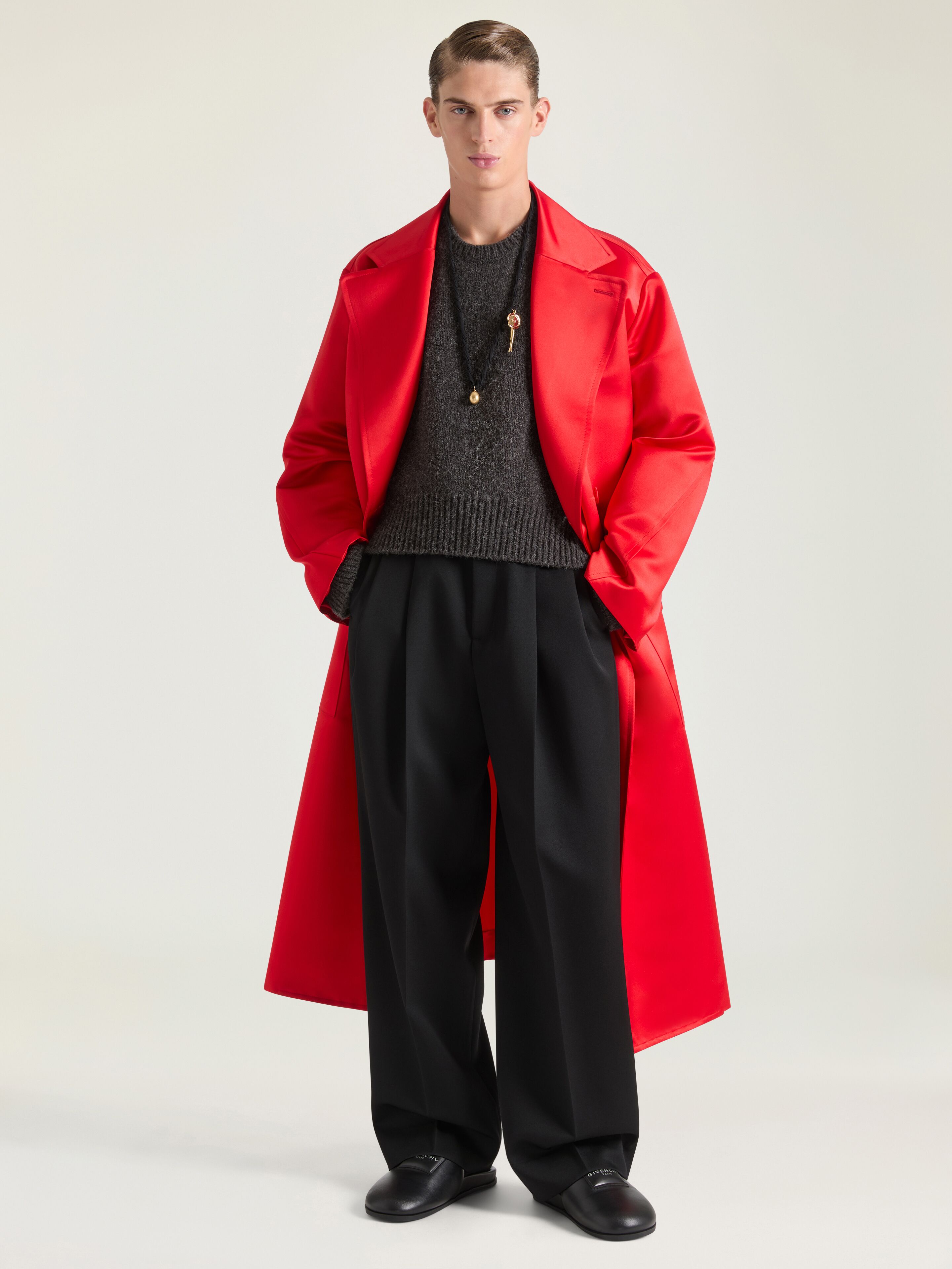 Givenchy - Men's Mules - Lamb Leather - Size 40