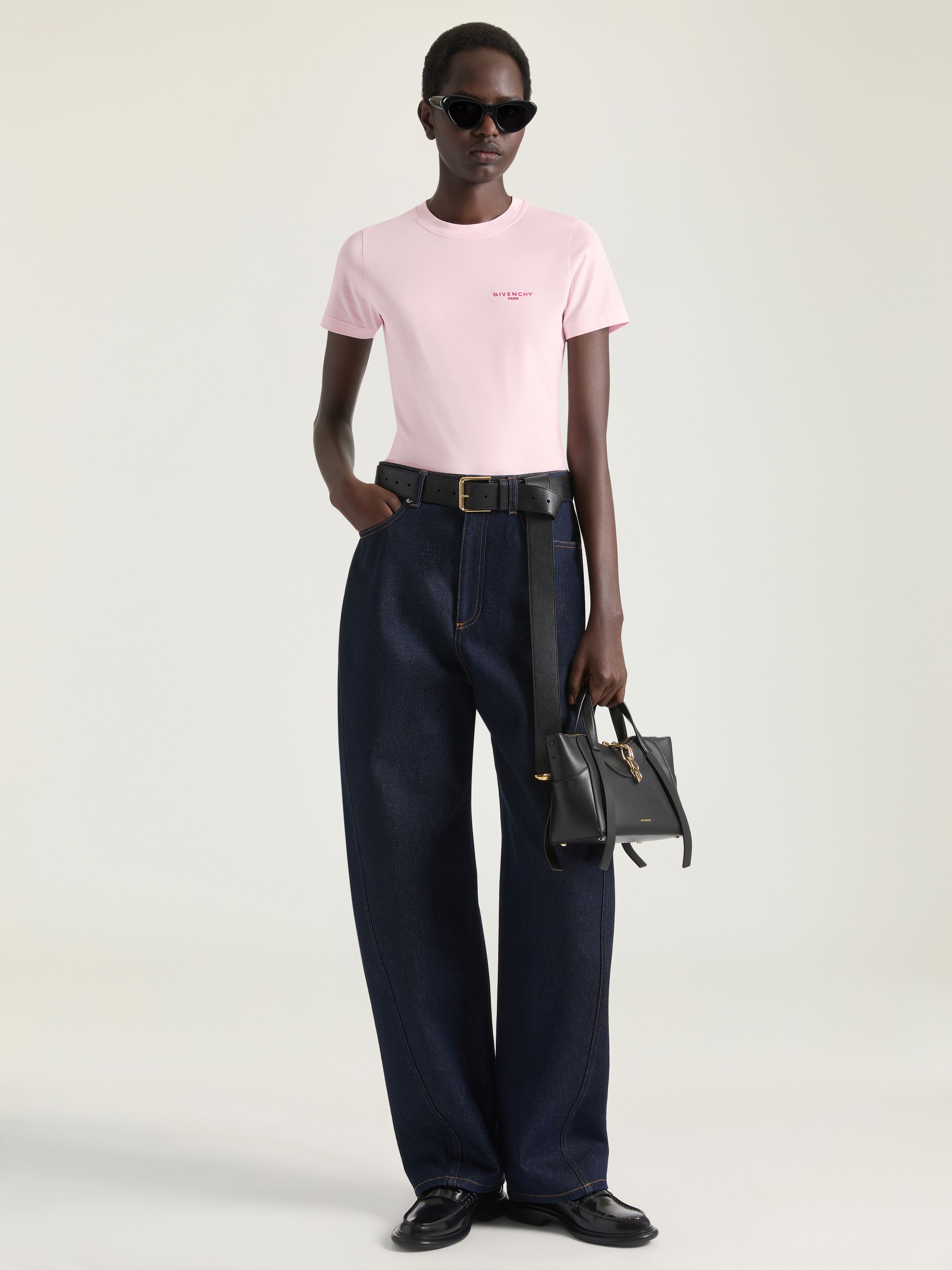 Givenchy - Women - Slim T-Shirt - L - Crew Neck - Embroidered