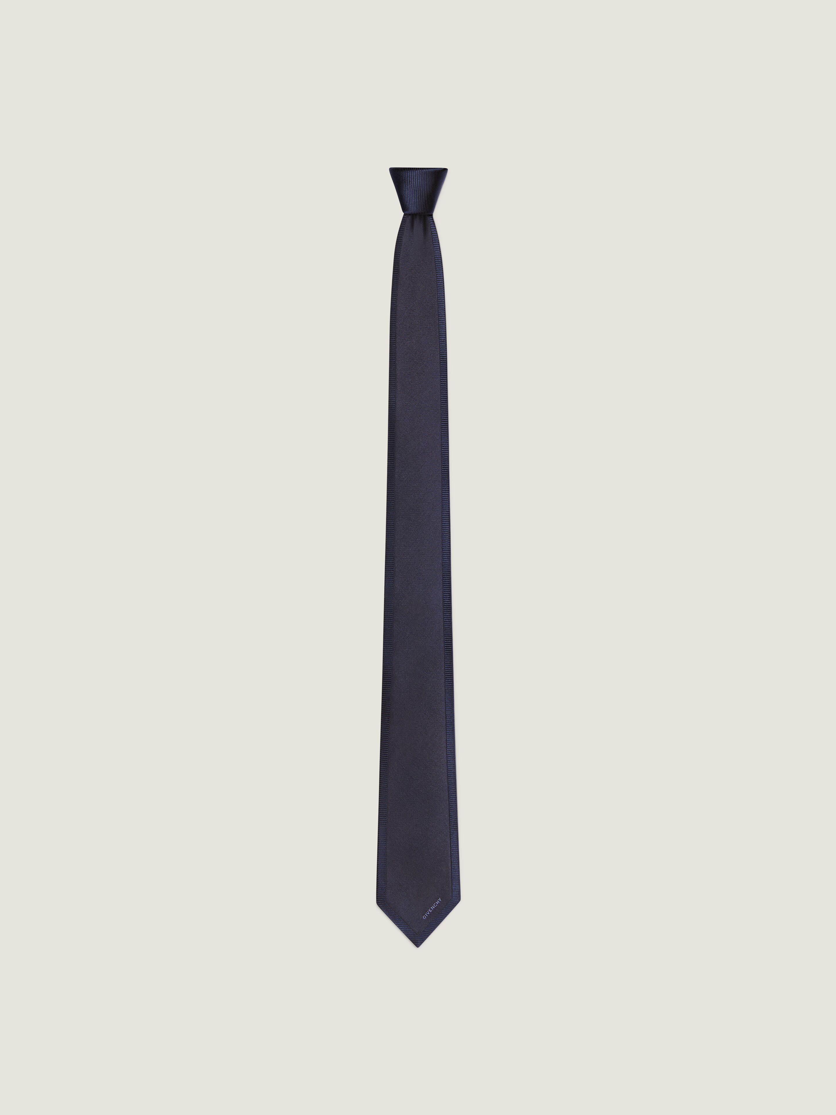 Givenchy Silk Tie with Jacquard Detail - TU