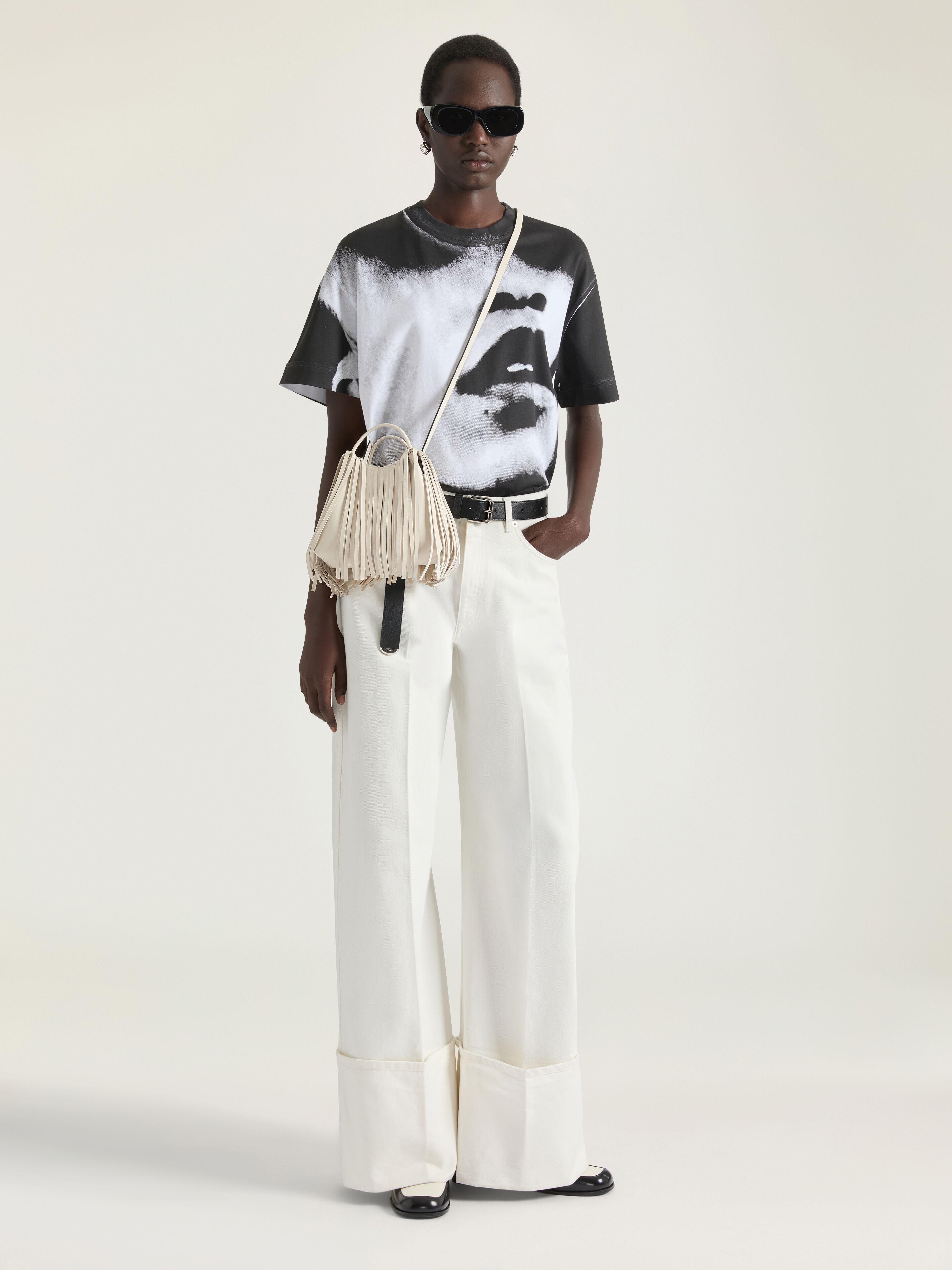 Givenchy - Women's Nano Bucket Bag - Lamb Leather - Black