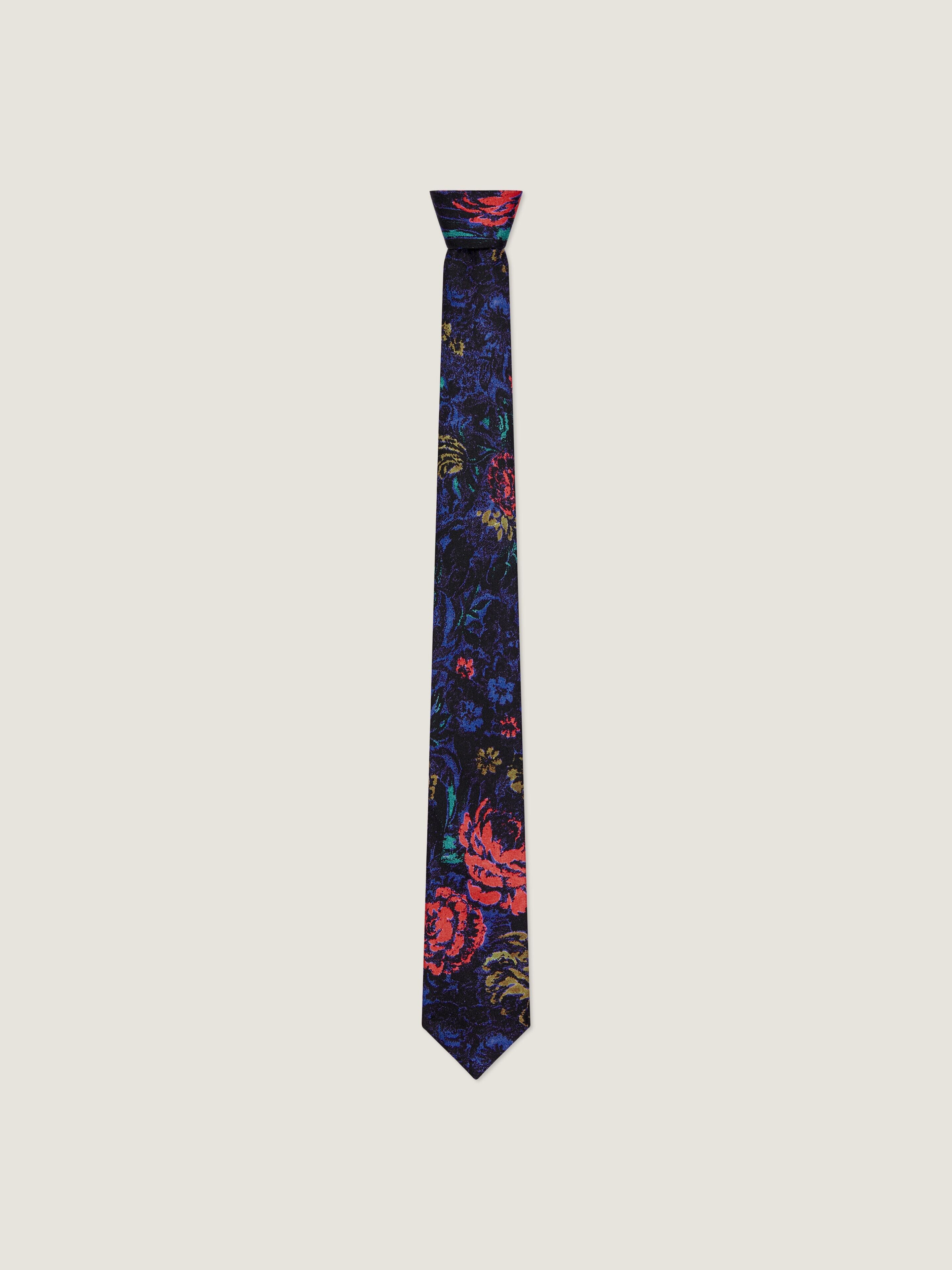 Givenchy Silk Tie - Floral Print - TU