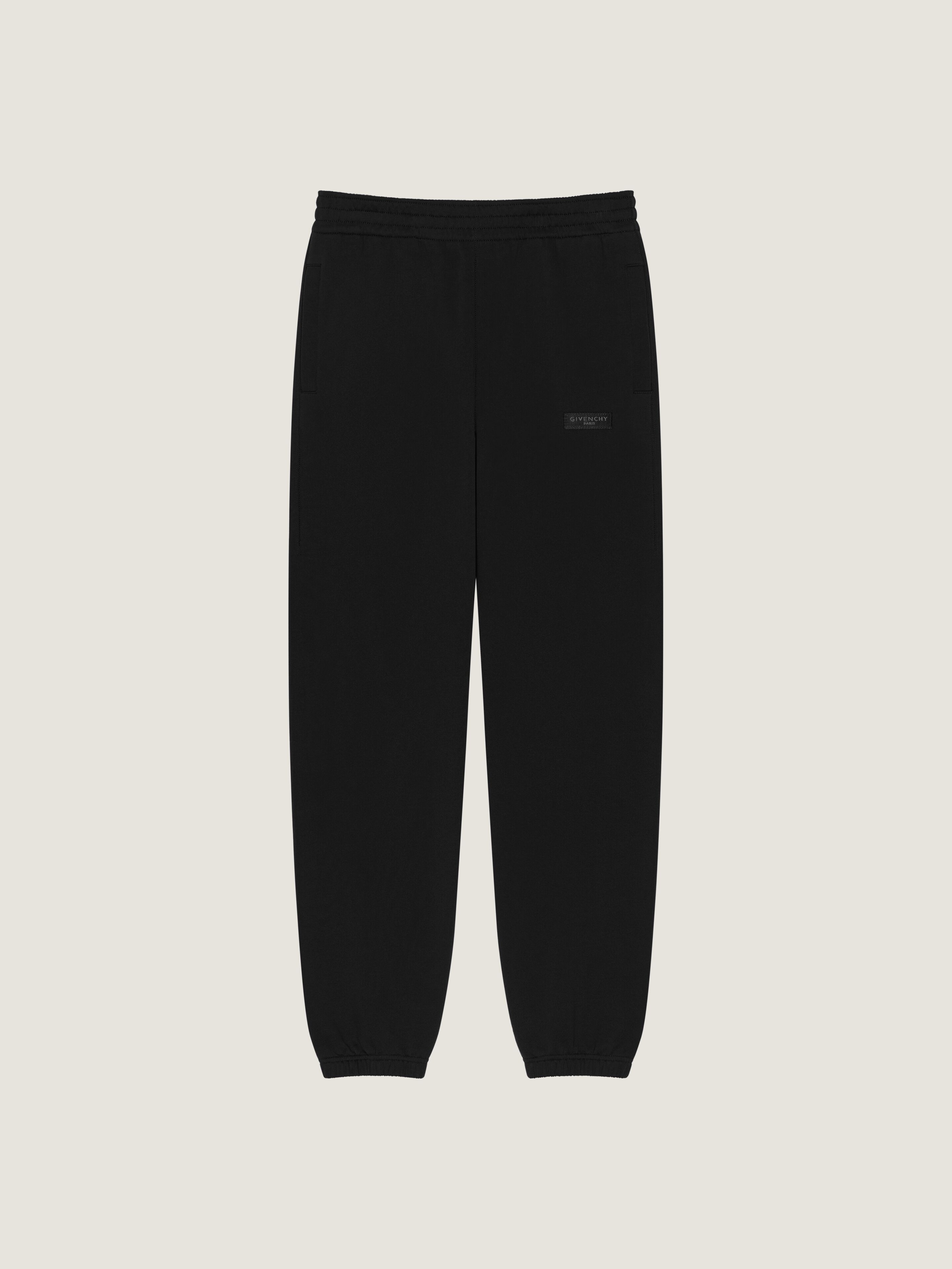 Givenchy Men's Fleece Jogger Pants XL - Embroidered Gros Grain