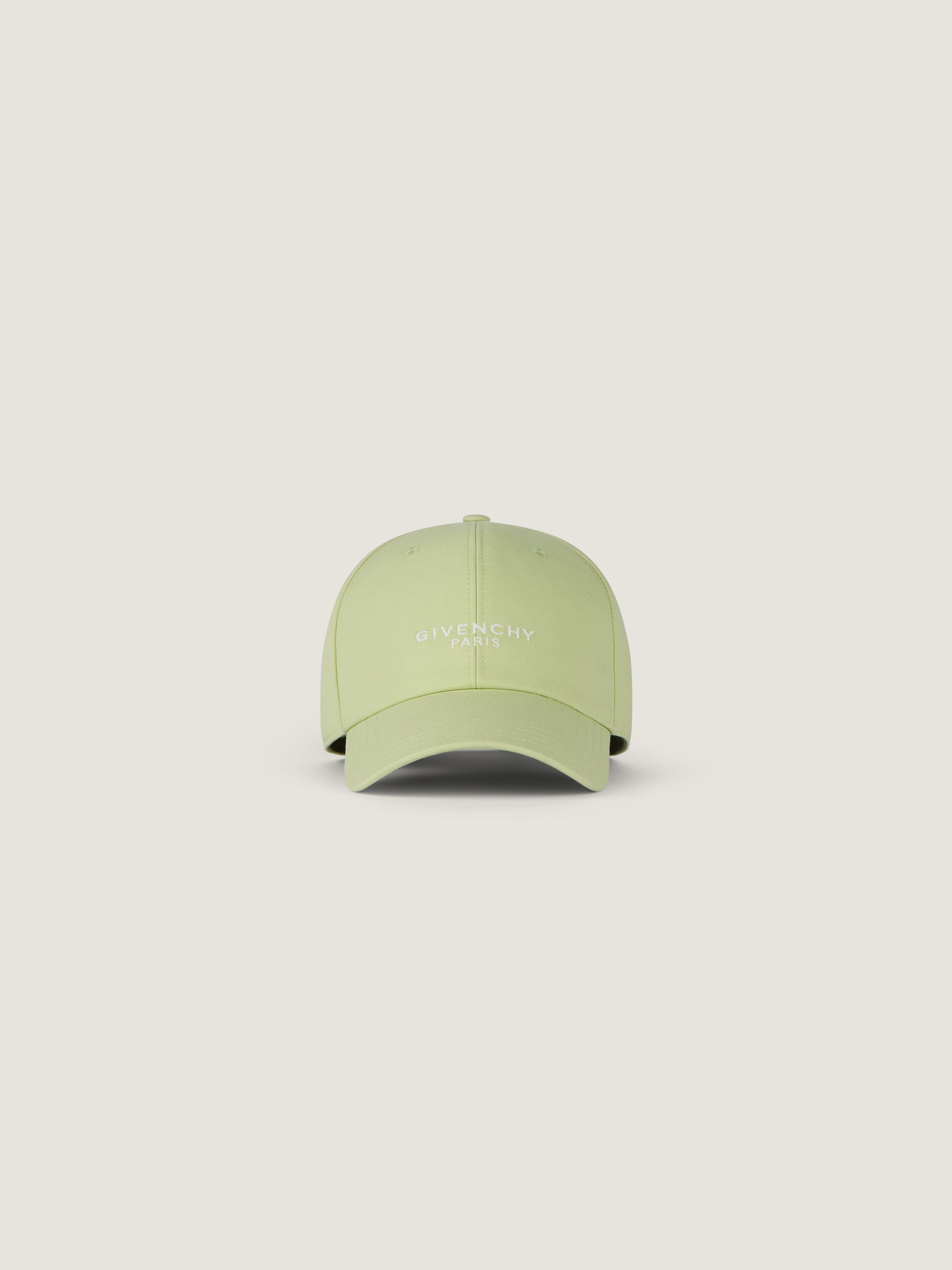 Givenchy Cotton Twill Cap - Embroidered Paris Signature - Adjustable Strap