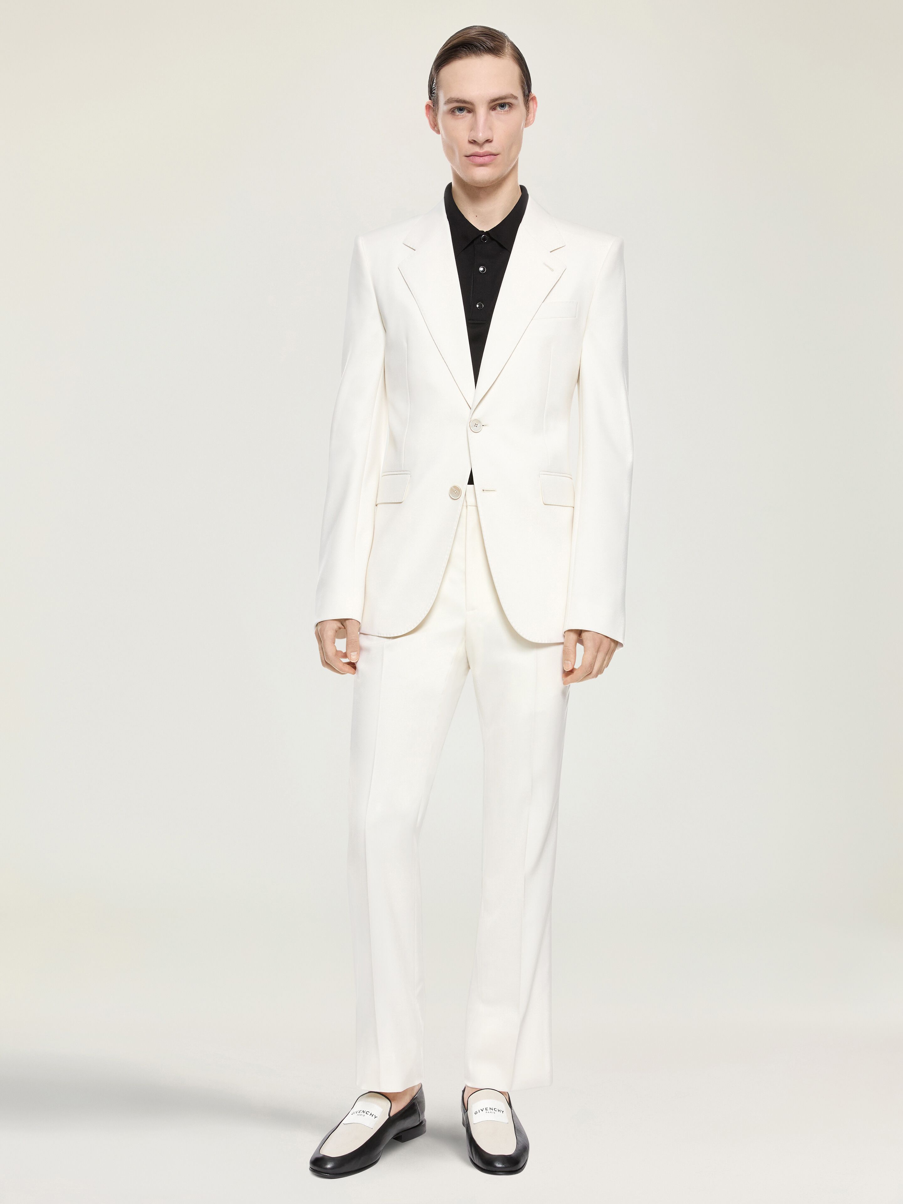 Givenchy Men's Tailored Trousers - Wool Mohair Blend - Size 48