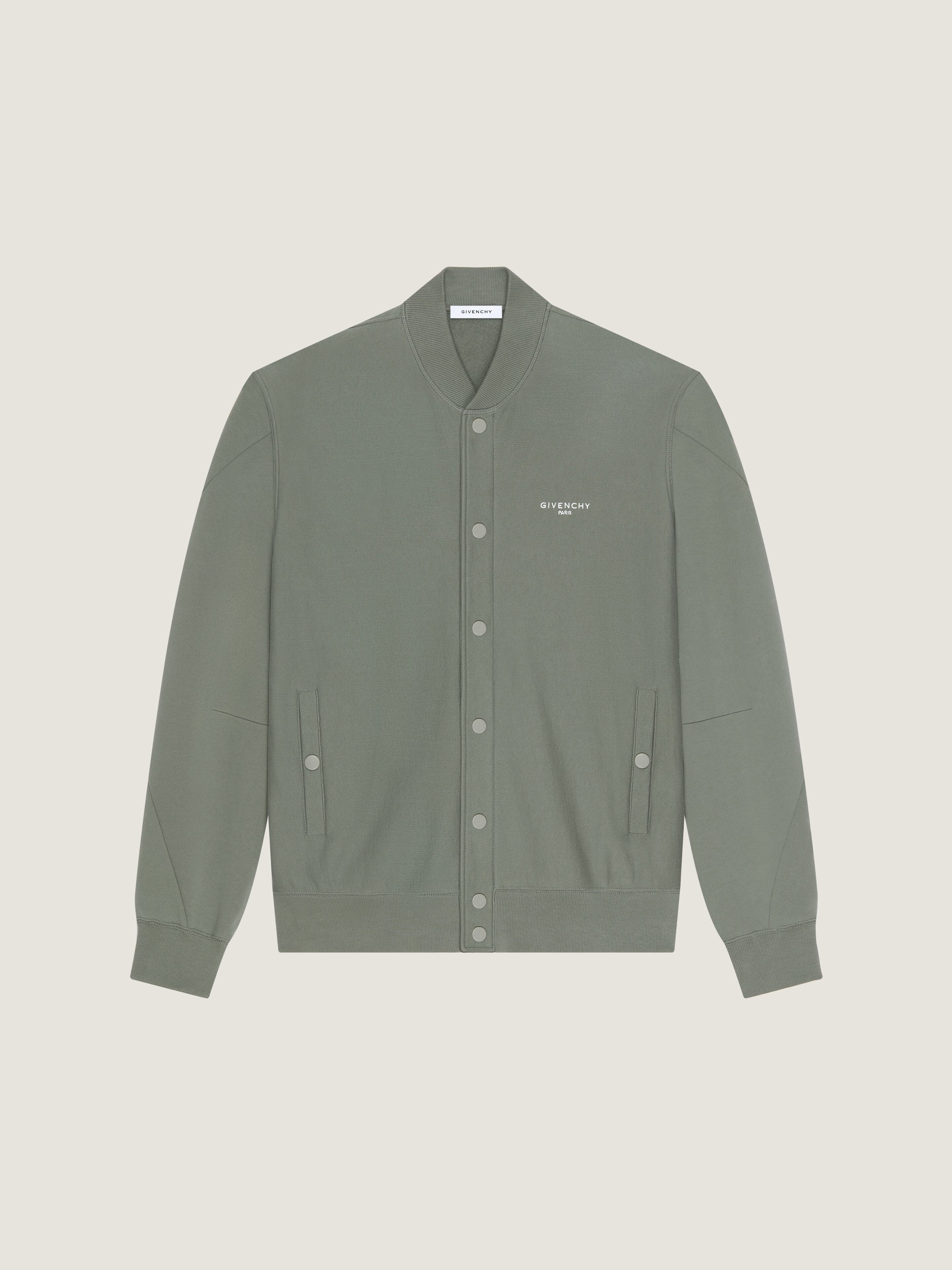 Givenchy Uomo Multicolore Cardigan Couture Seam In Tessuto Garzato Ricamato Paris