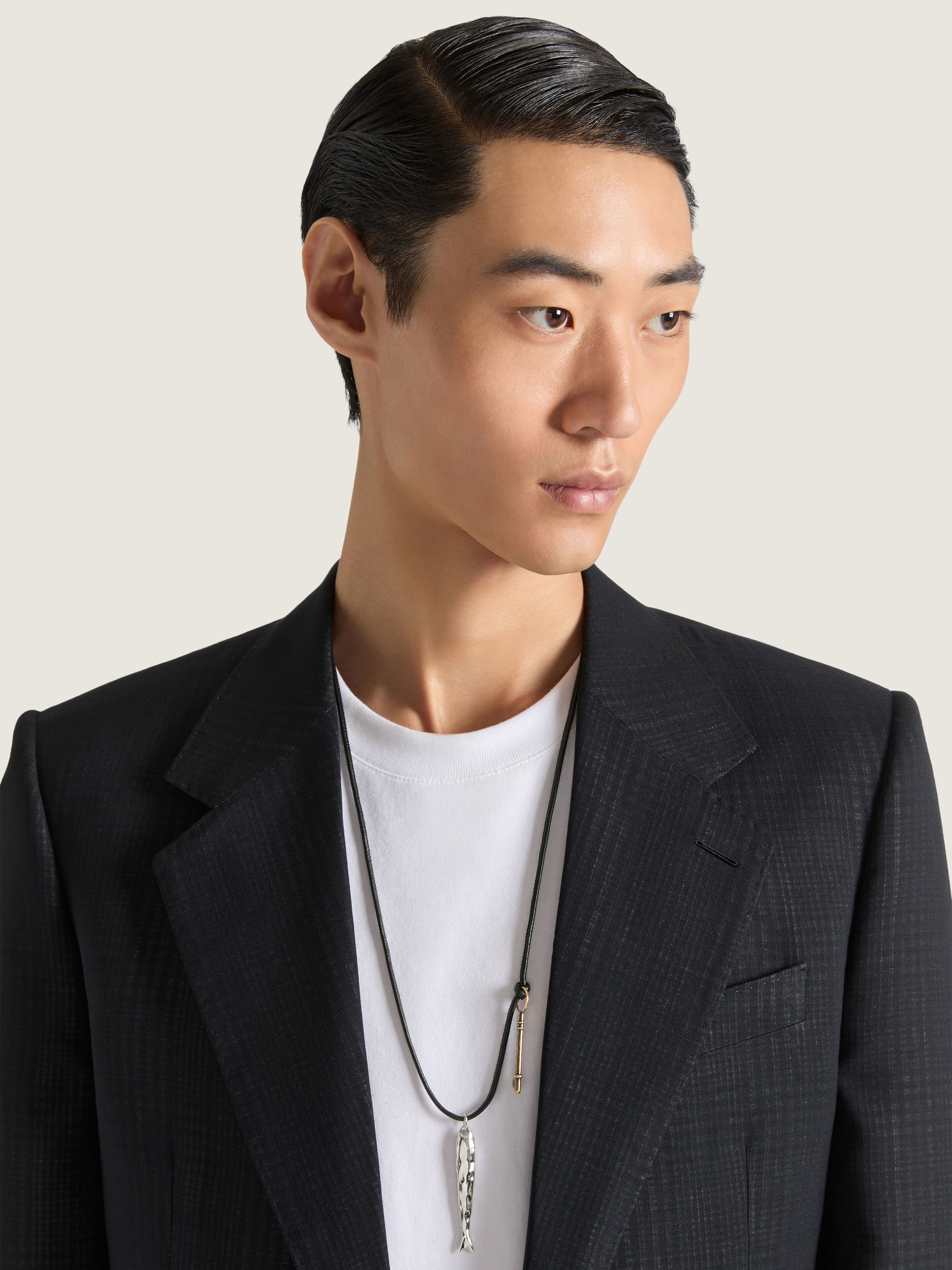 Givenchy - Men's Necklace - Lucky Charms - Golden - Brass