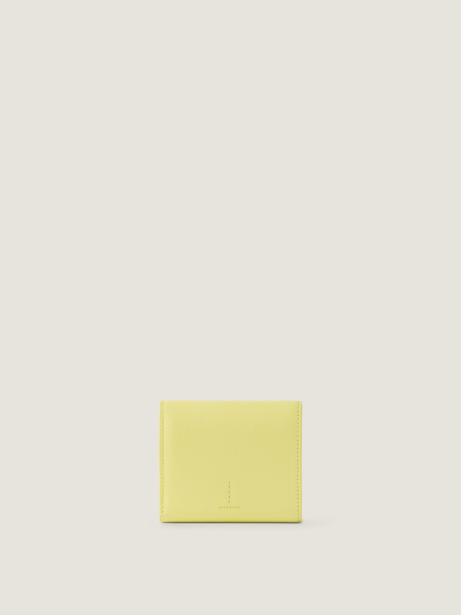 Day wallet in grained leather in - acid yellow | Givenchy