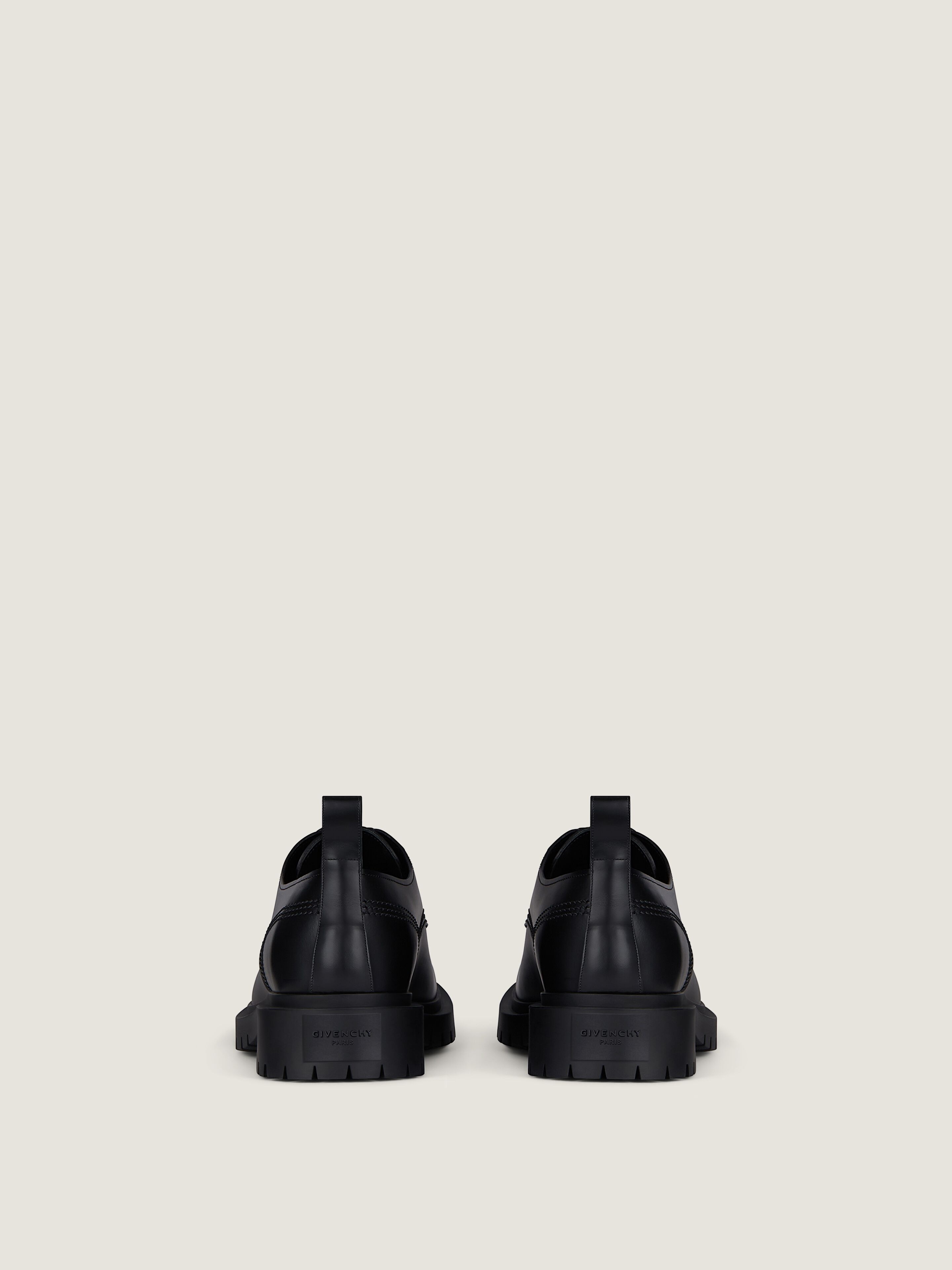 Derbies in leather in - black - BH1042H1WC-001 | Givenchy US