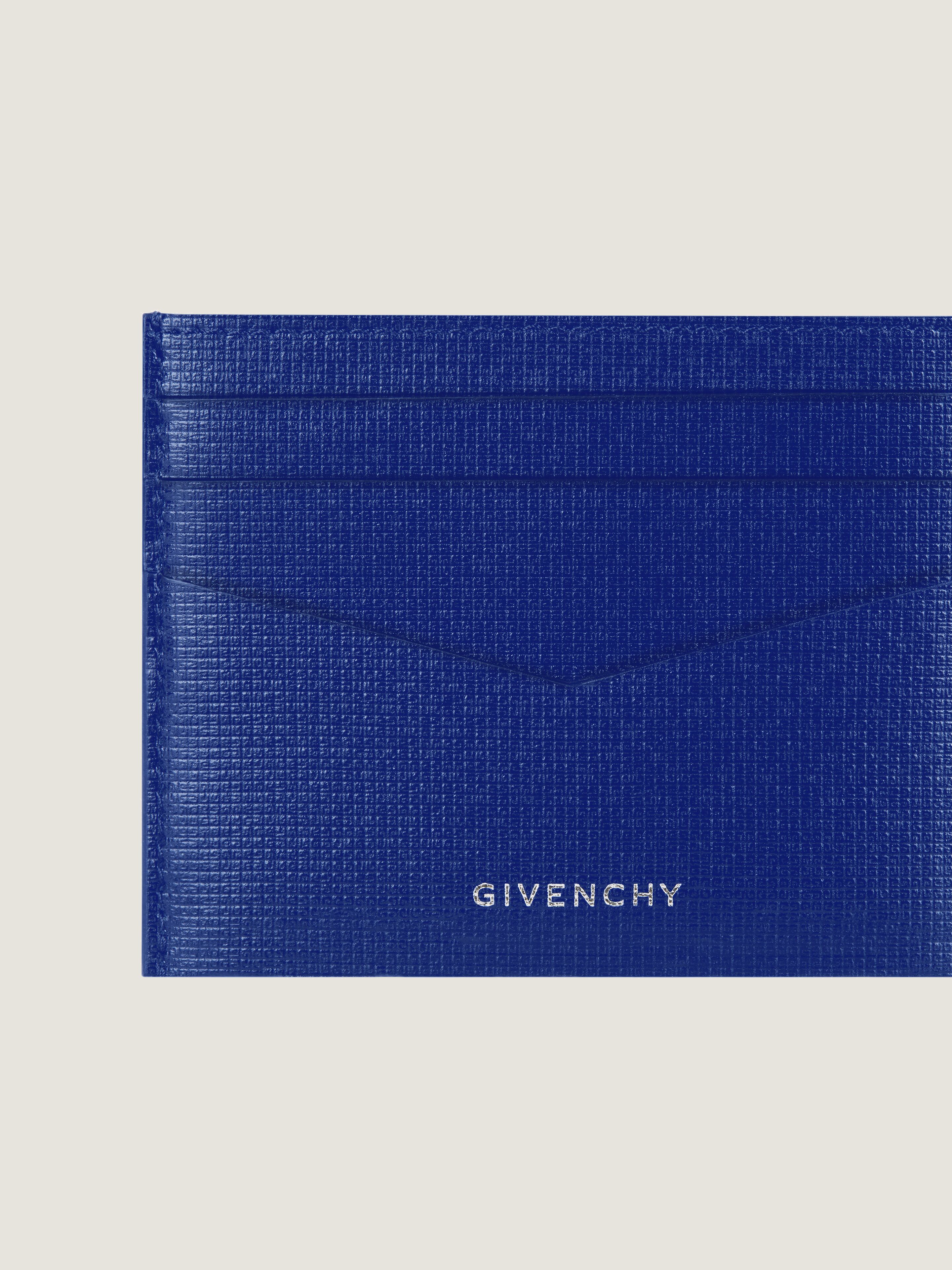 【Givenchy】4G CARDHOLDER 2X3CC◆BB60NBB28U Givenchy 4G Liquid Card Holder in Leather | Neiman Marcus