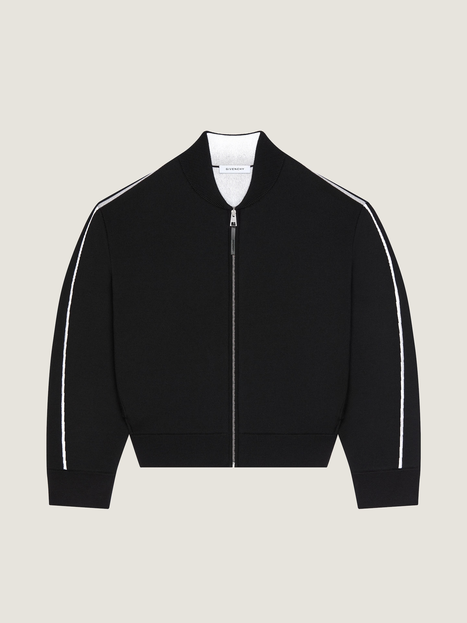 Couture Seam cardigan in wool GIVENCHY Paris jacquard