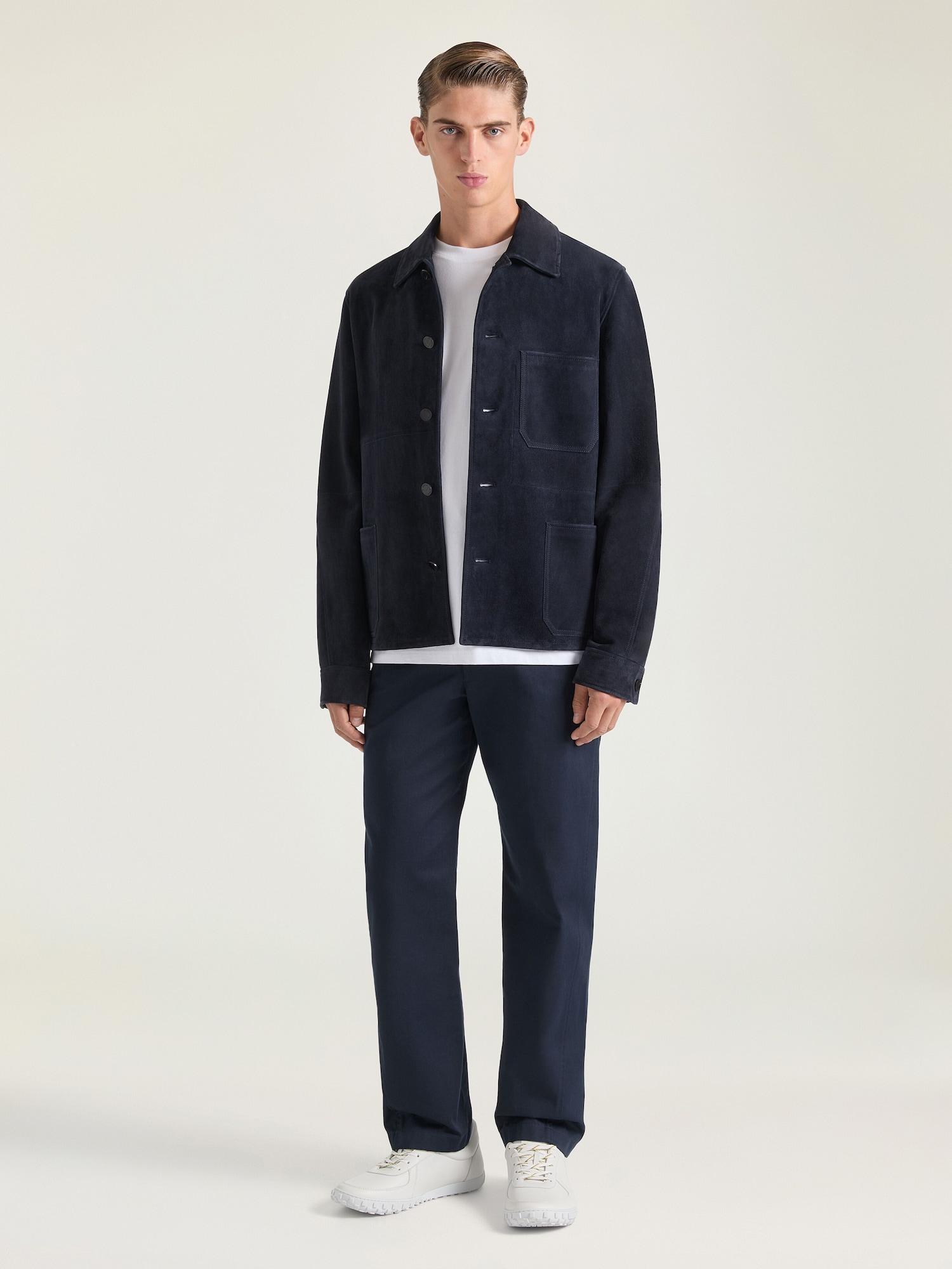 Couture Seam chino pants in cotton