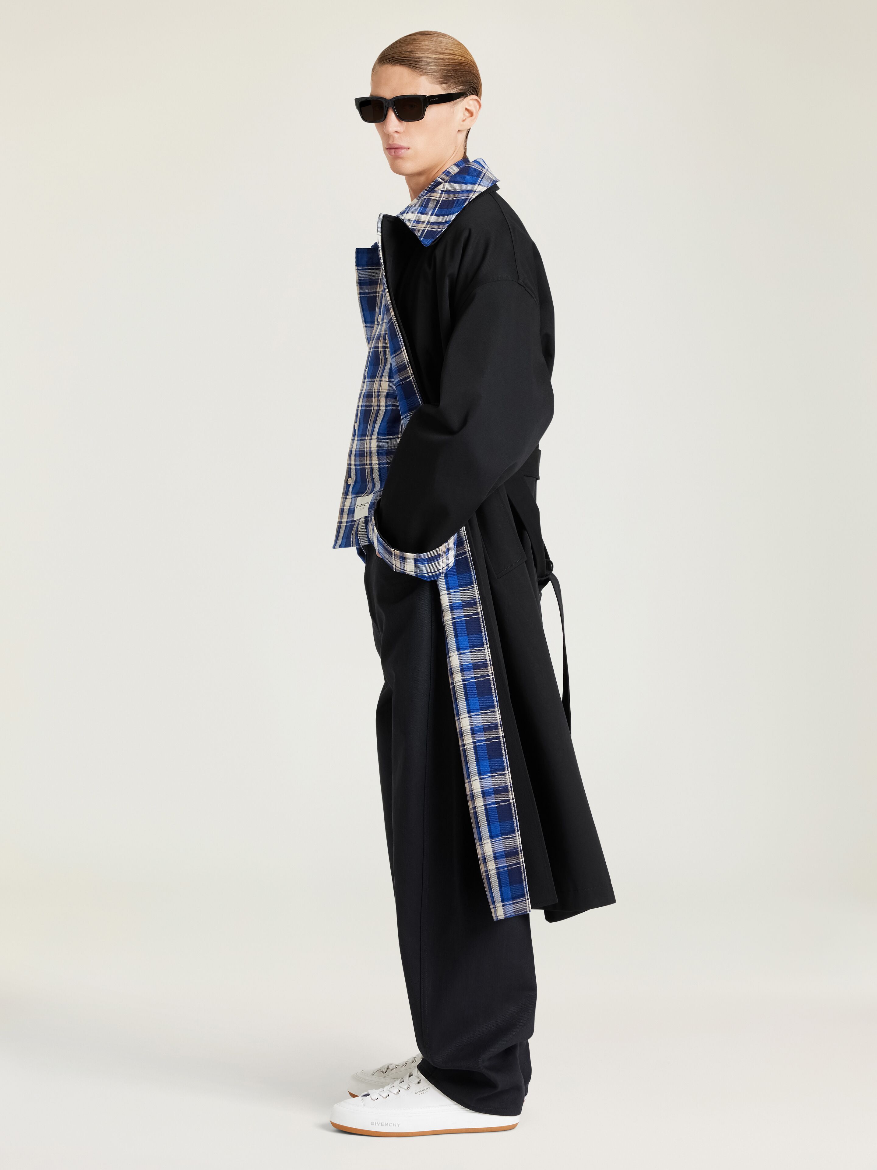 クチュールシーム コットン ダブルトレンチコート | Givenchy JP
