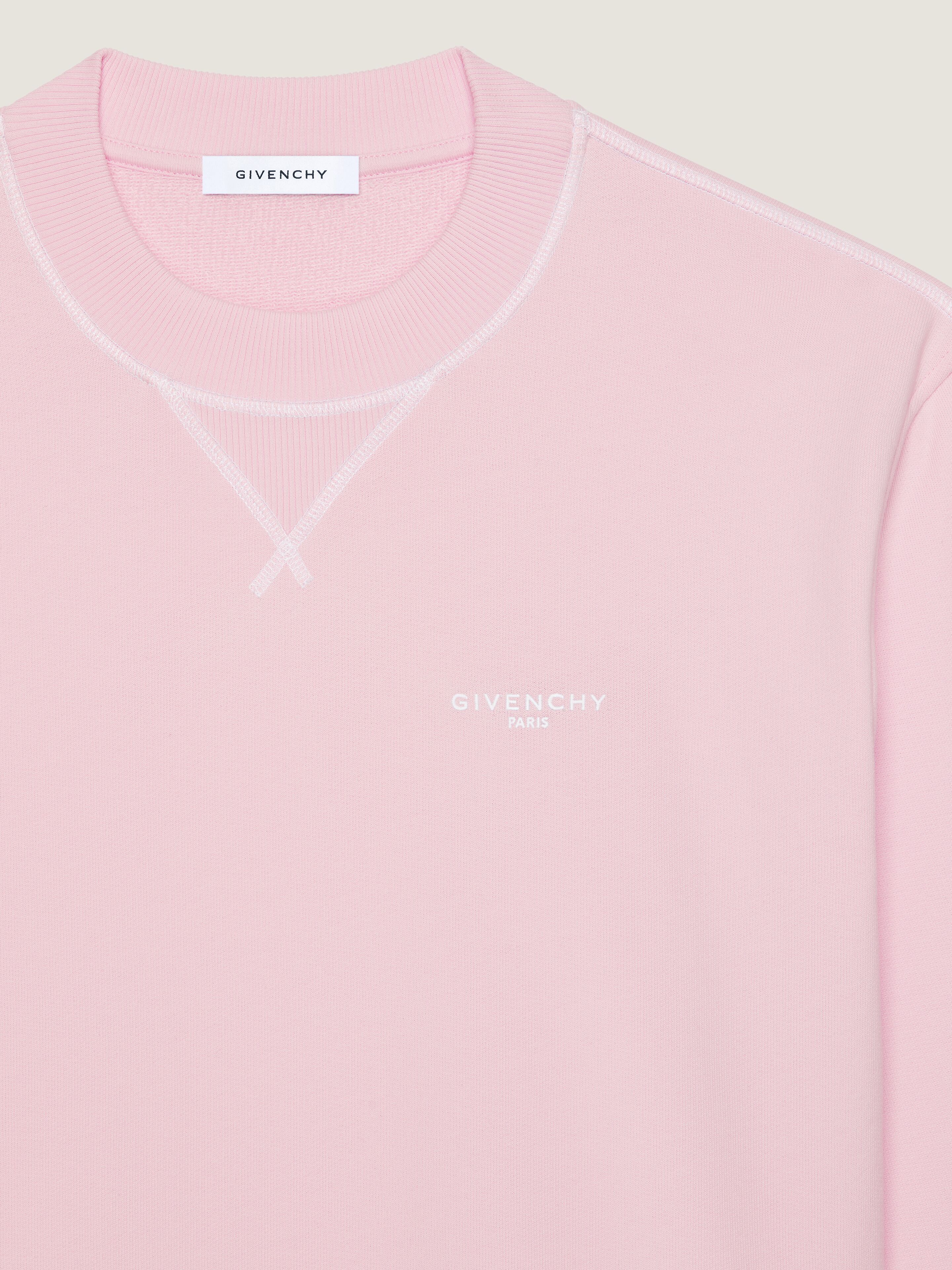 Couture Seam sweatshirt in fleece in - light pink - BMJ0PQ3YTA-681
