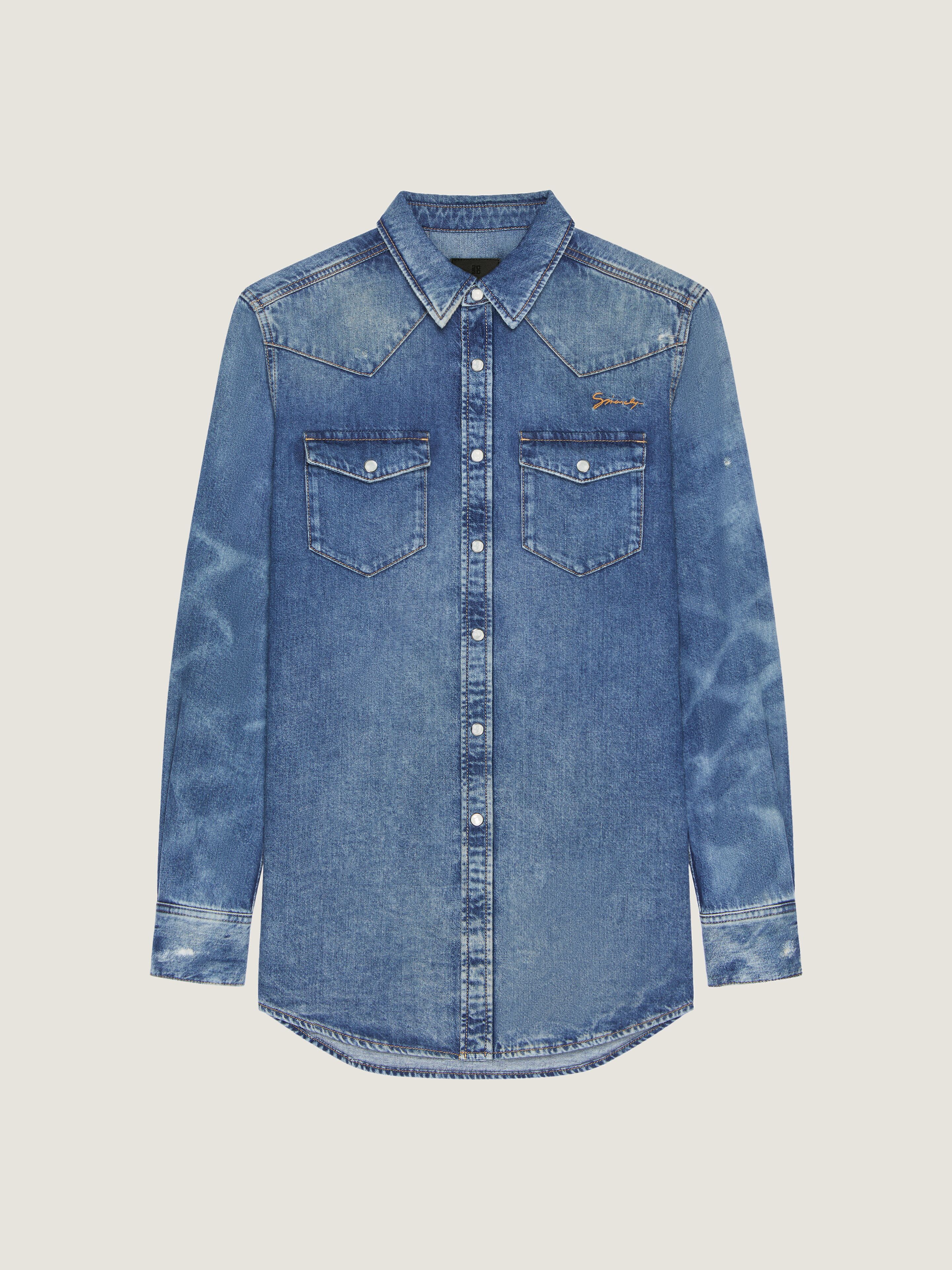 jonnlynx - jonnlynx 2020SS denim shirts デニムシャツ Wide Fit Denim Shirt | Light Blue | Jack & Jones®