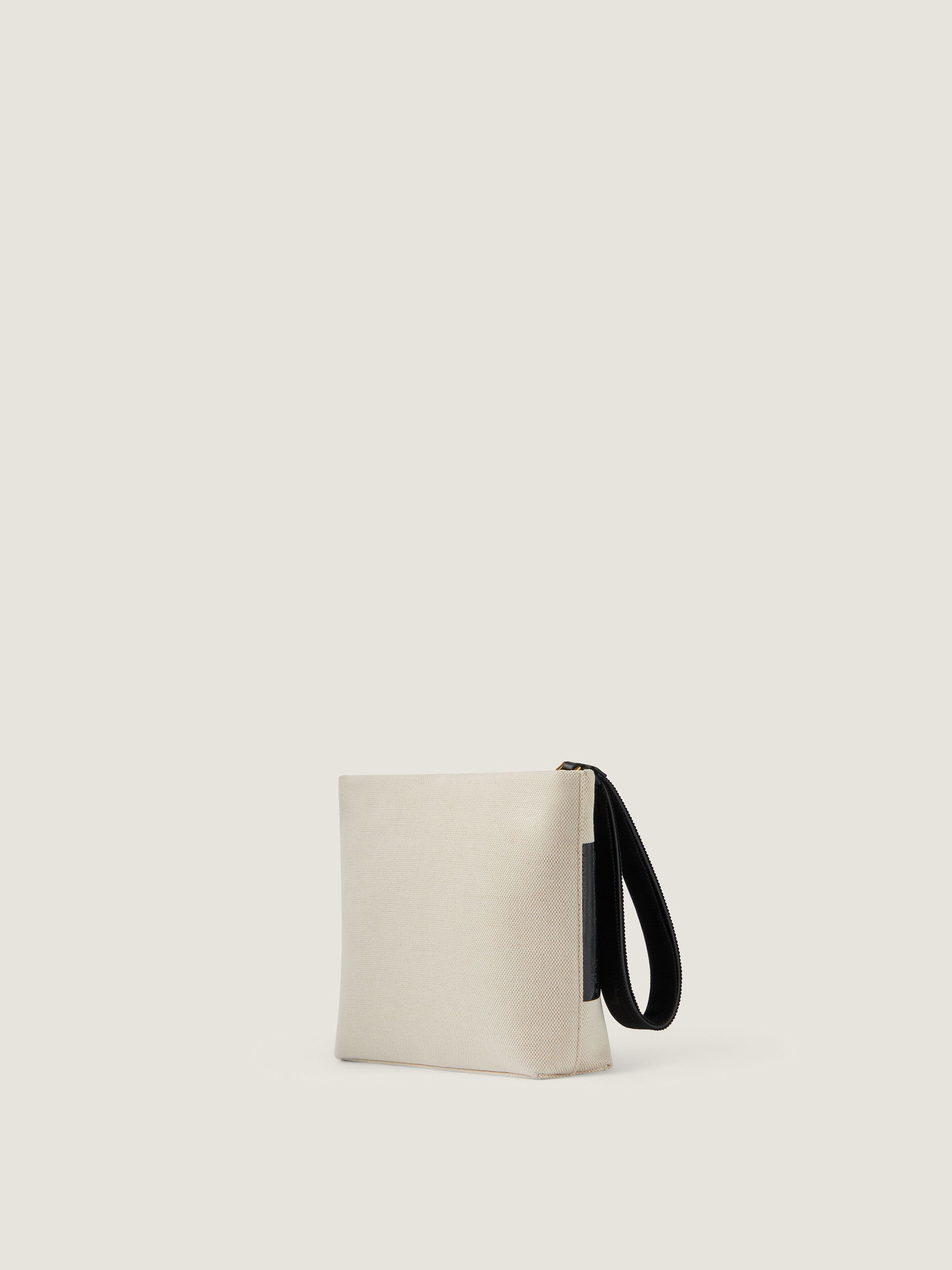 GIVENCHY Tape pouch in canvas in - beige/black - BB60PNB2CE-255