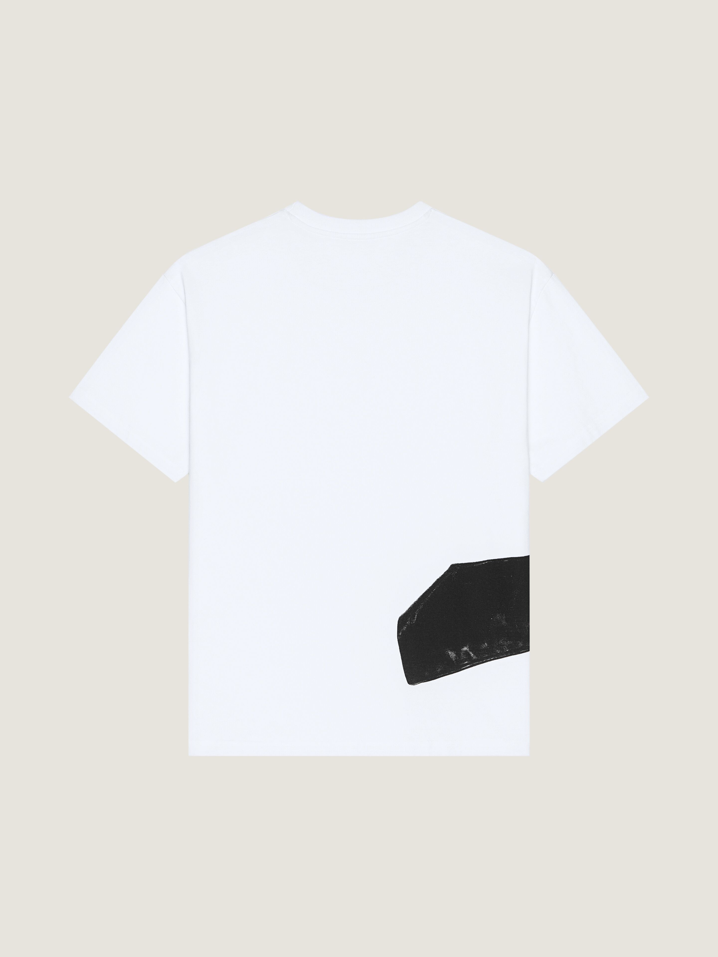 T-shirt in cotton with surrealism print in - white - BM71NK3YSX