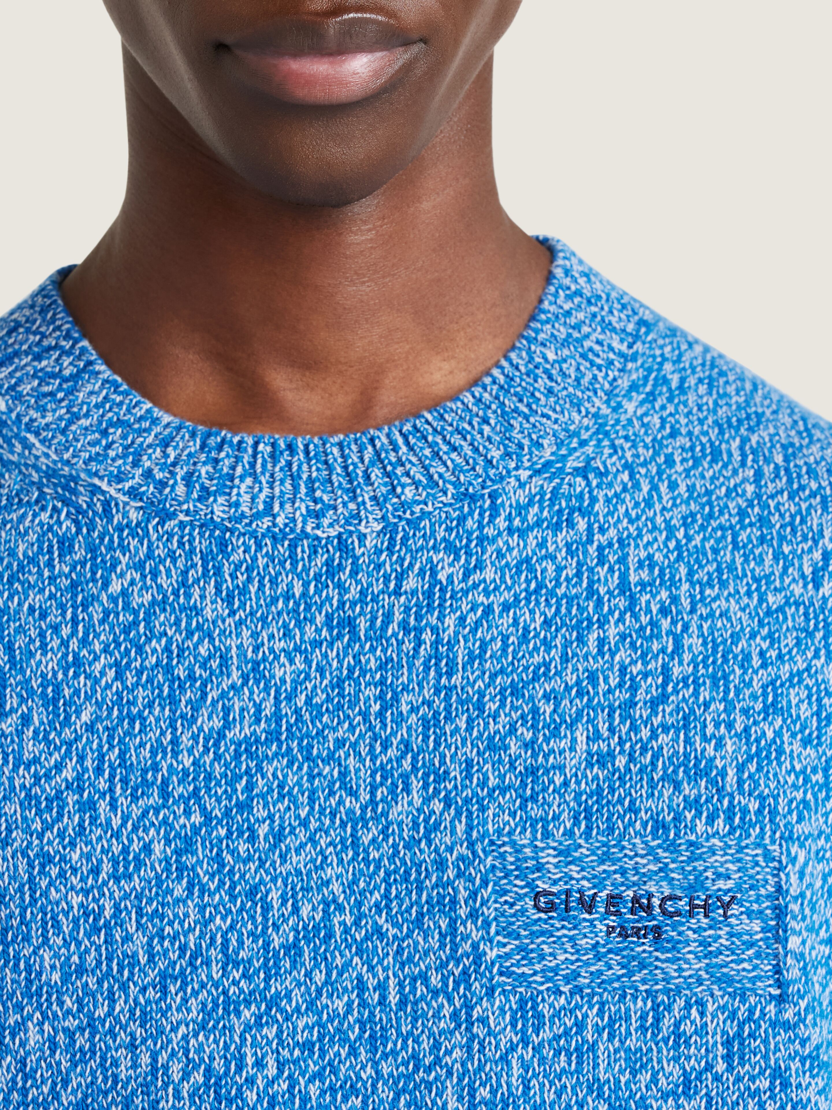 Couture Seam sweater in mouliné wool and cashmere | Givenchy US