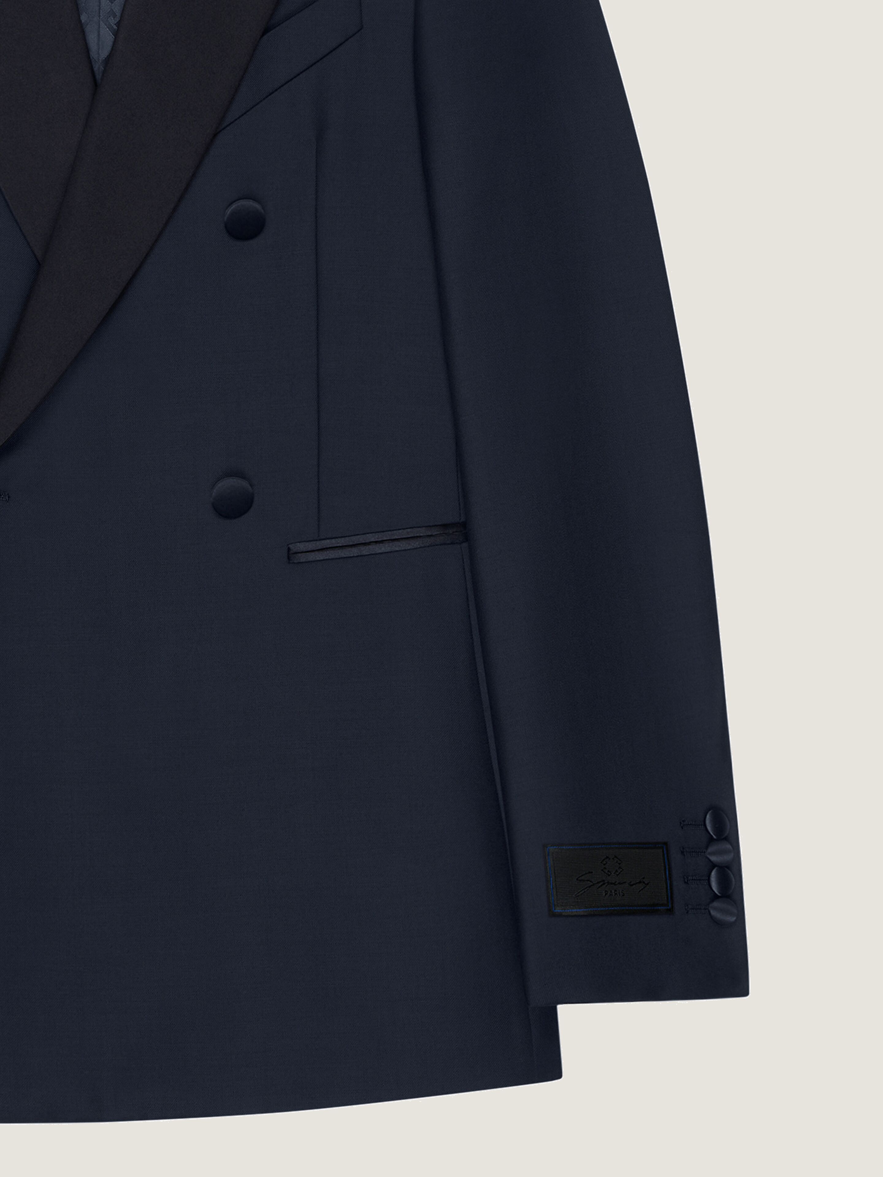 ジャケット Givenchy WOOL JACKET WITH BACK PLISSE' WOOL JACKET WITH BACK PLISSE' BW30KH15YR/001 | Bruna Rosso