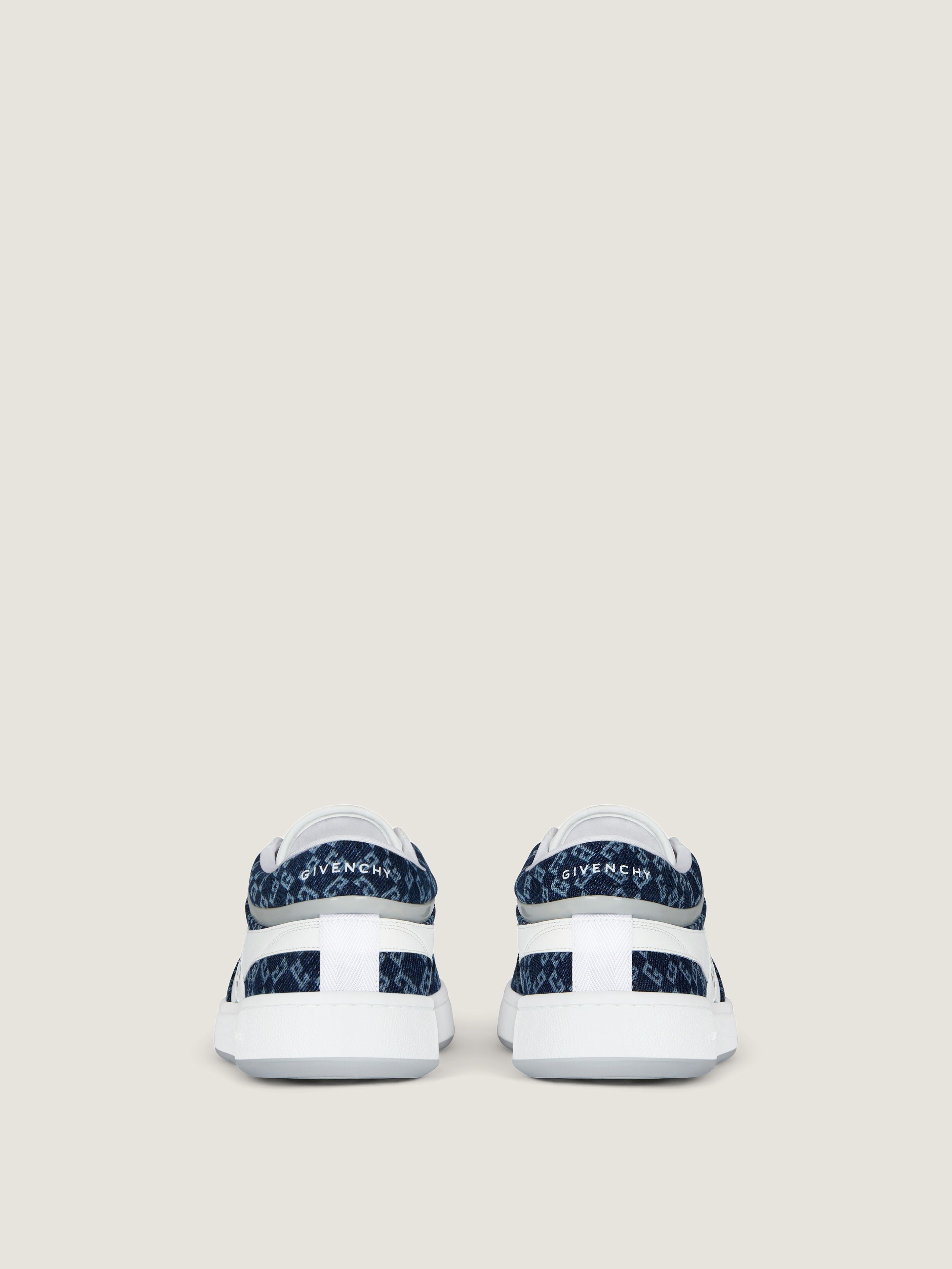 GIVENCHY*ラグジュアリーな雰囲気*モノグラム 72 ロースニーカー Givenchy スペクター レザー＆デニム モノグラム72 スニーカー