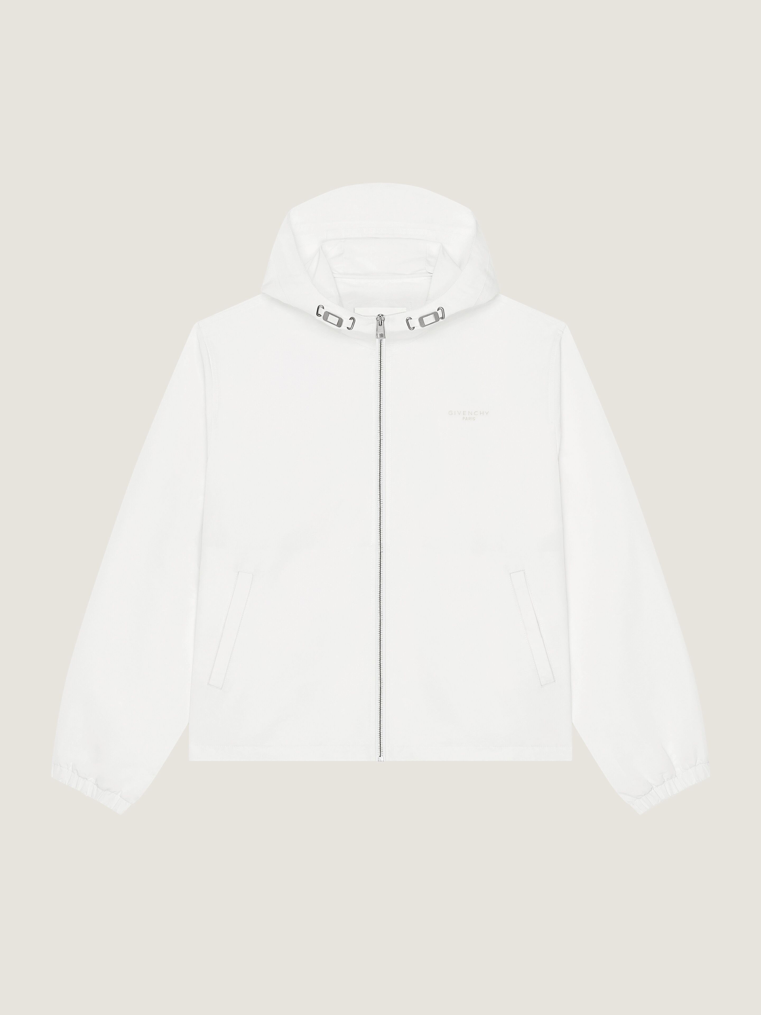 Windbreaker in polyfaille embroidered Givenchy Paris | Givenchy US