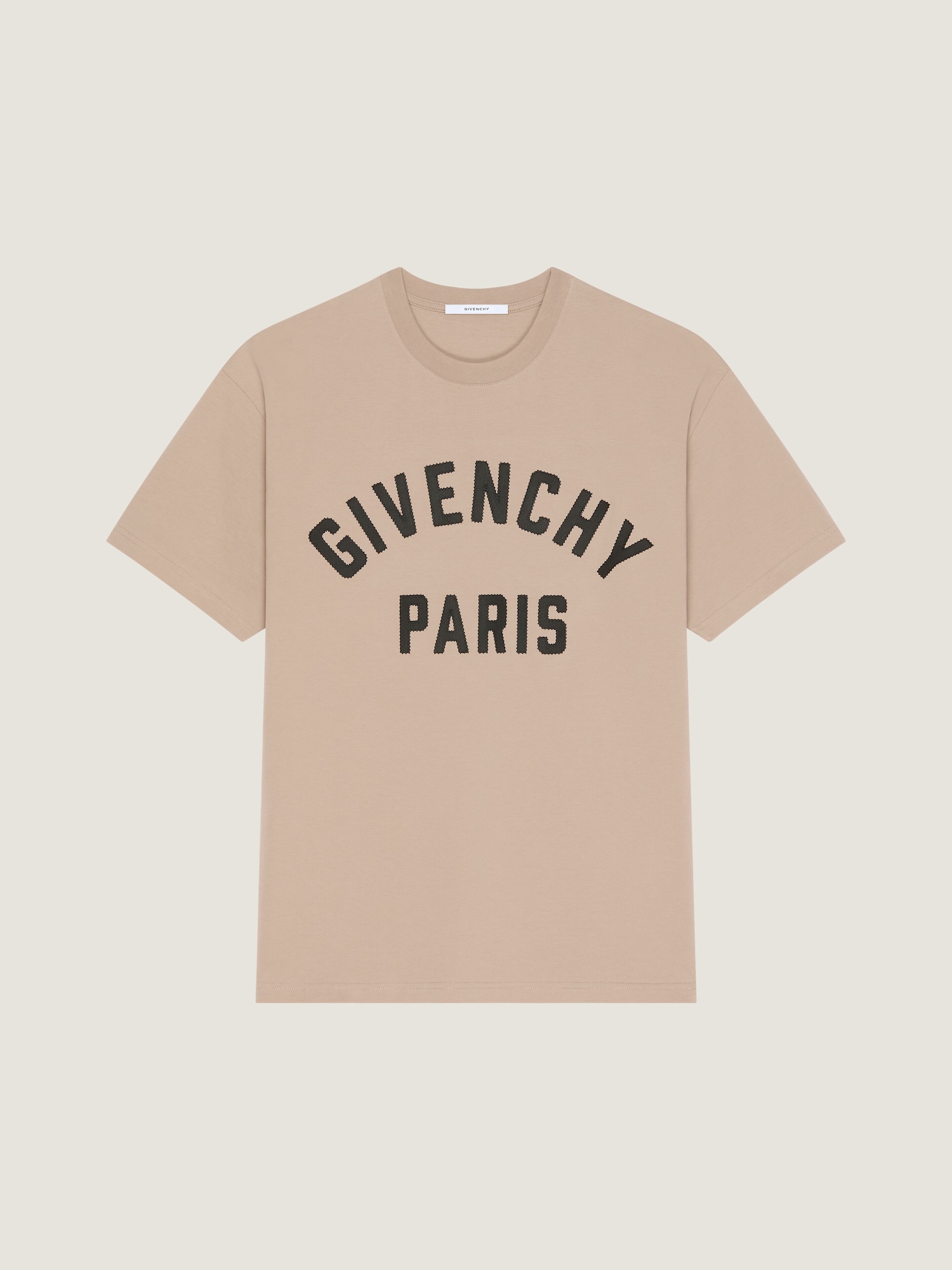 T-shirt in cotton with Givenchy Paris embroidery