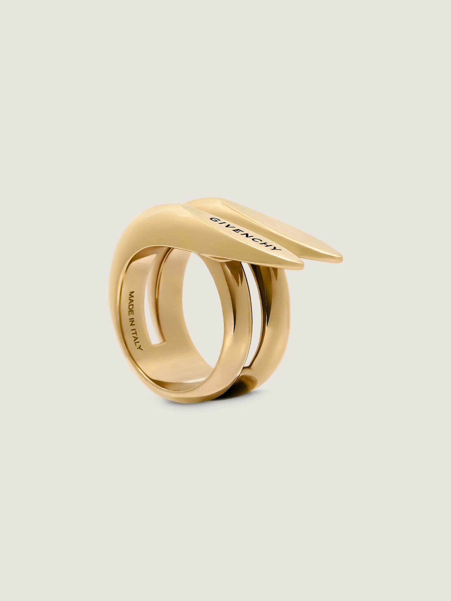 GIVENCHY ピンチ メタル リング