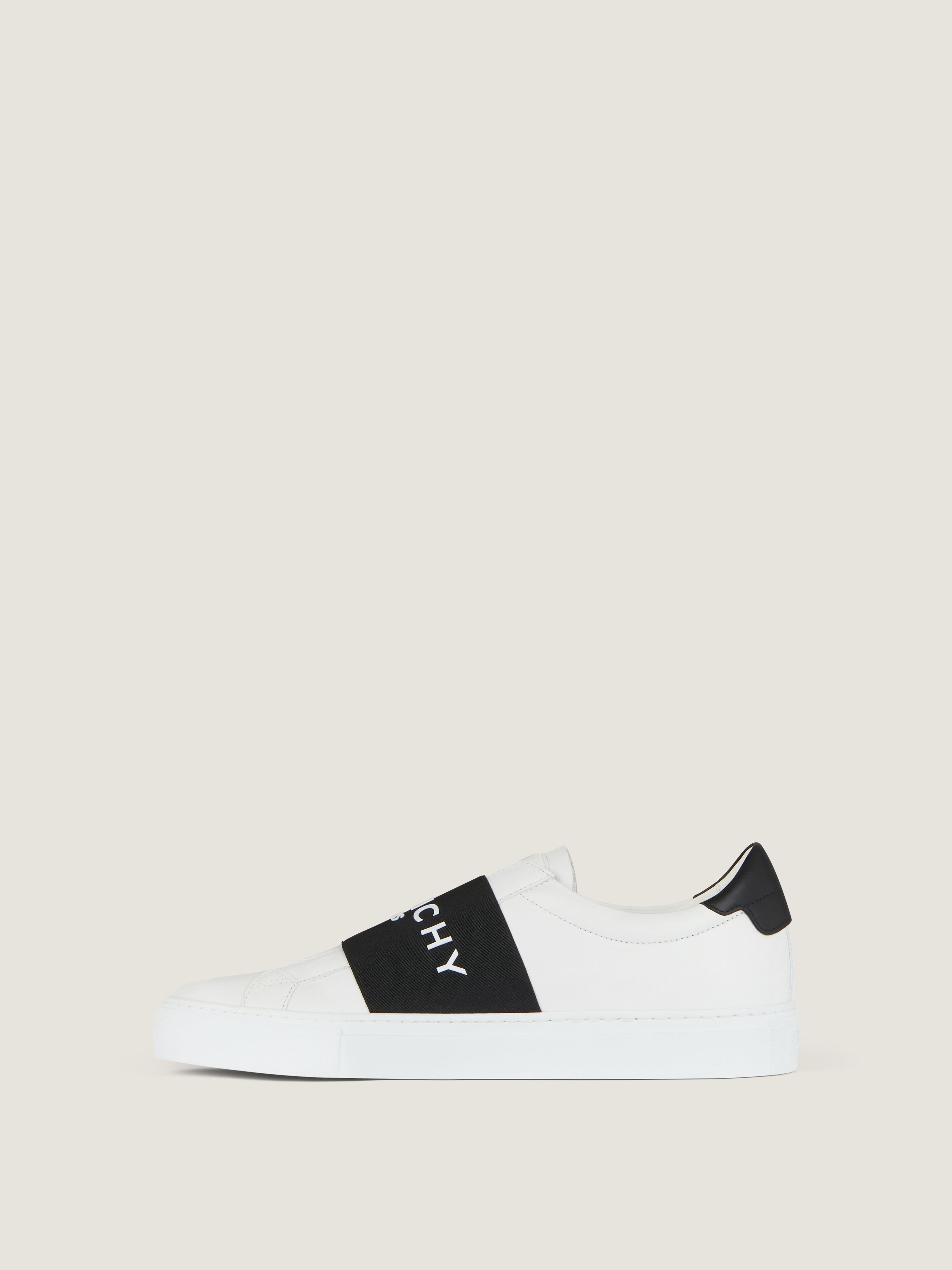 スニーカー GIVENCHY FW25 \"URBAN STREET\" SNEAKER (BE004JE2DC 116) Urban Street sneakers in leather with elastic band in