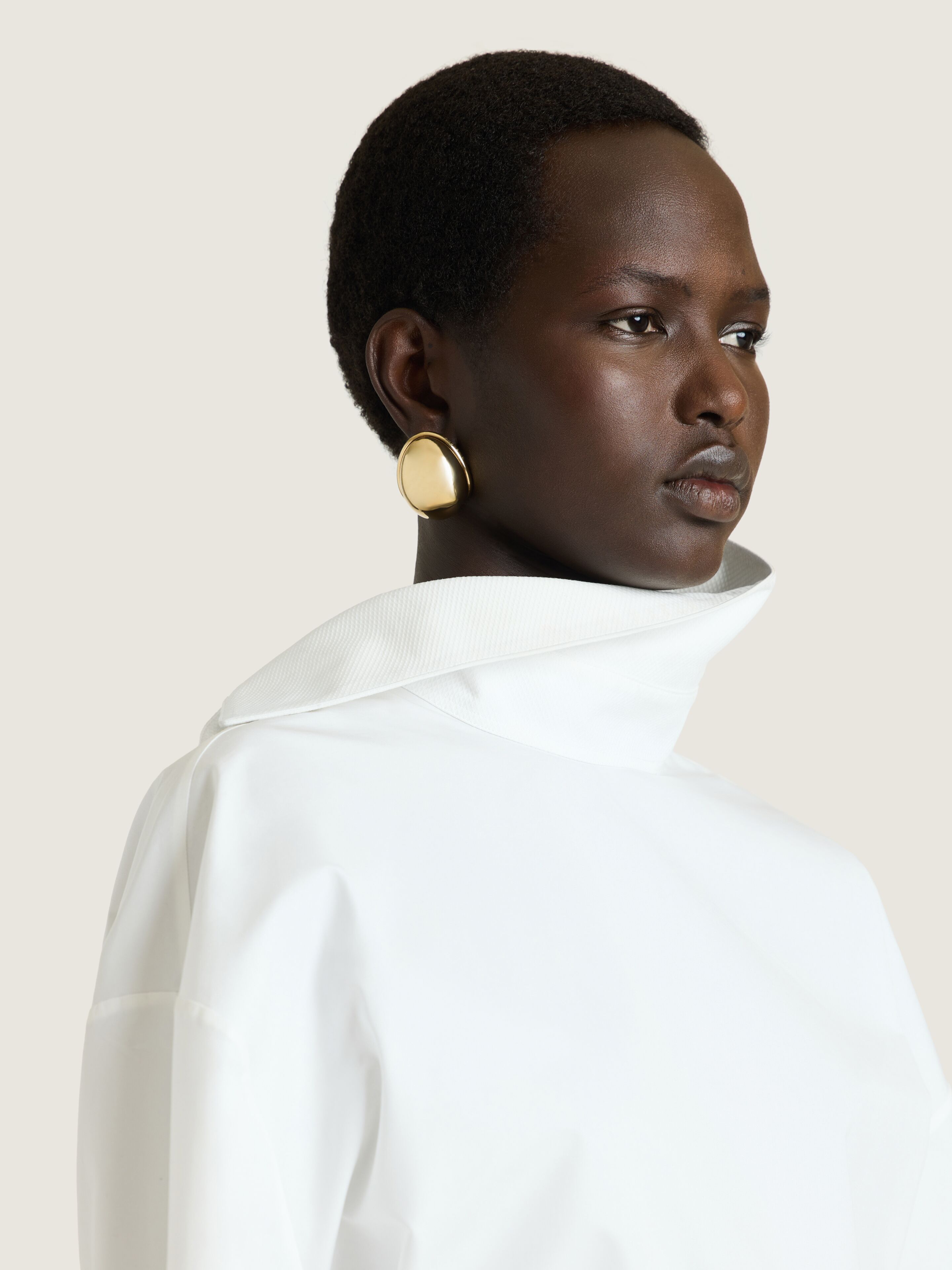 Back-to-front shirt in poplin in - white - BW61NF16X0-100 | Givenchy