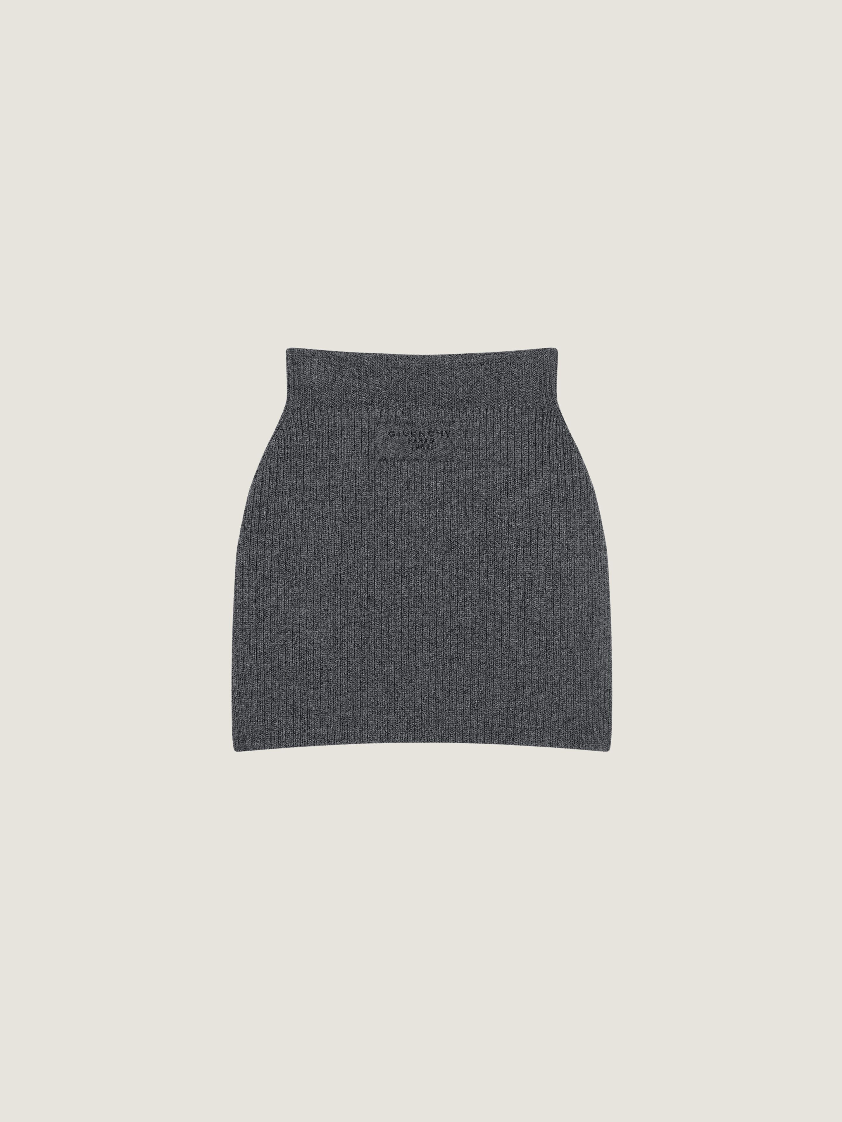 GIVENCHY PARIS 1952 アルパカウール ミニ スカート | Givenchy