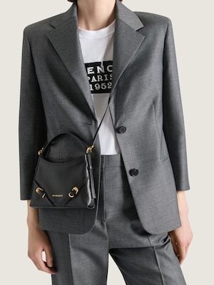 Sac nano Voyou en cuir brillant