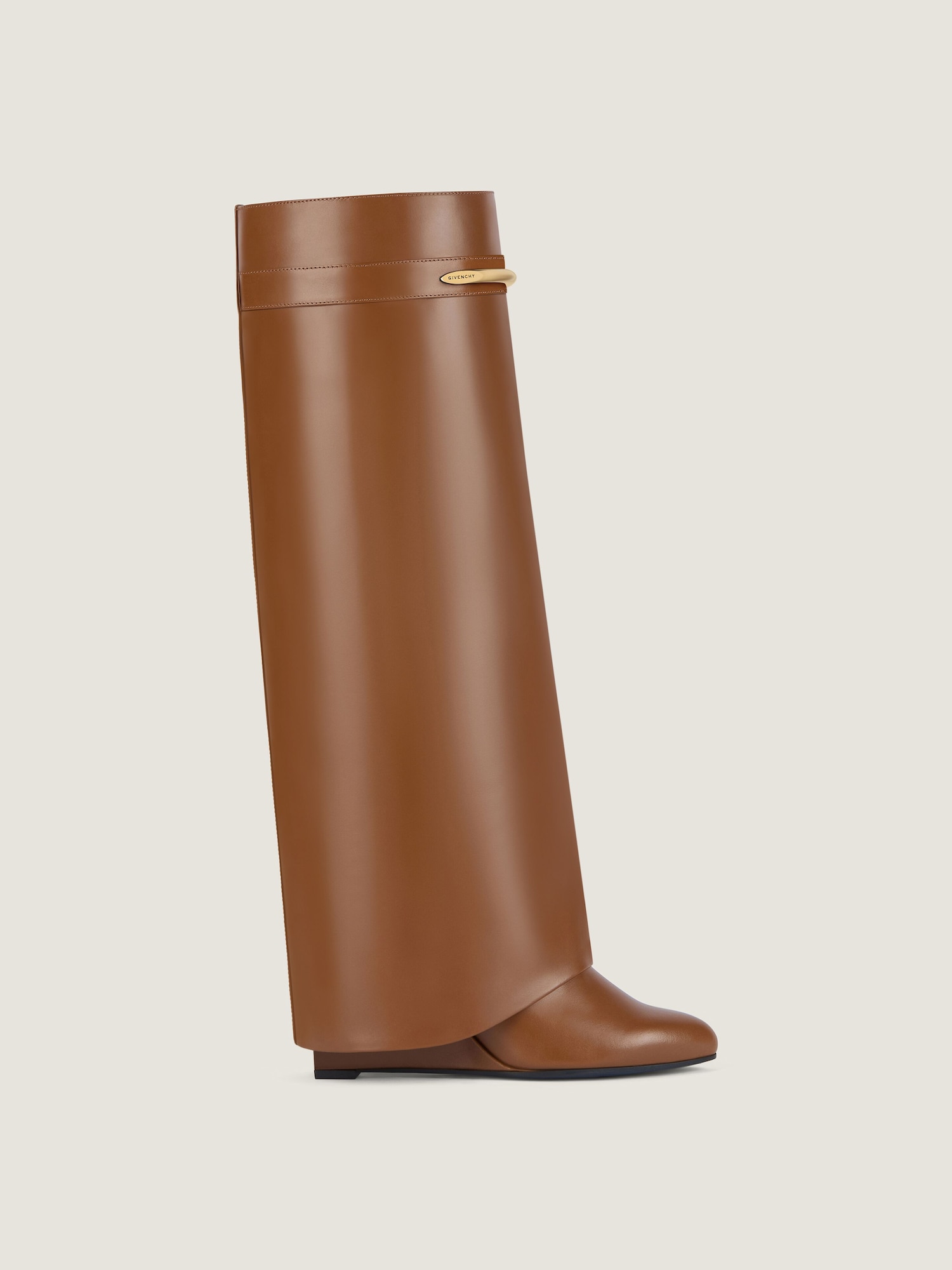 Shark Pinch boots in leather in - tan - BE703XE1J7-913 | Givenchy US