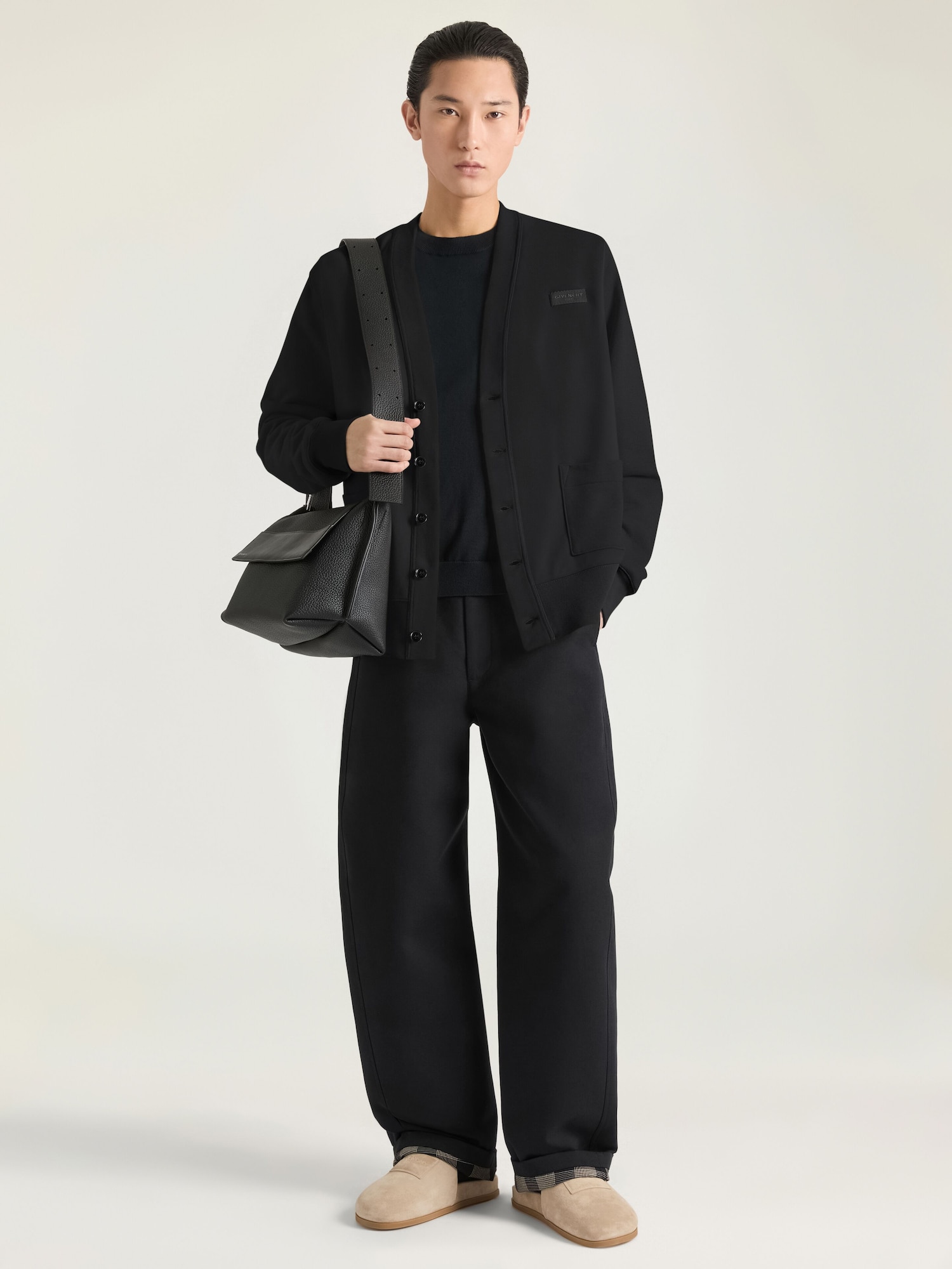 GIVENCHY コットン Givenchy PARISグログラン カーディガン