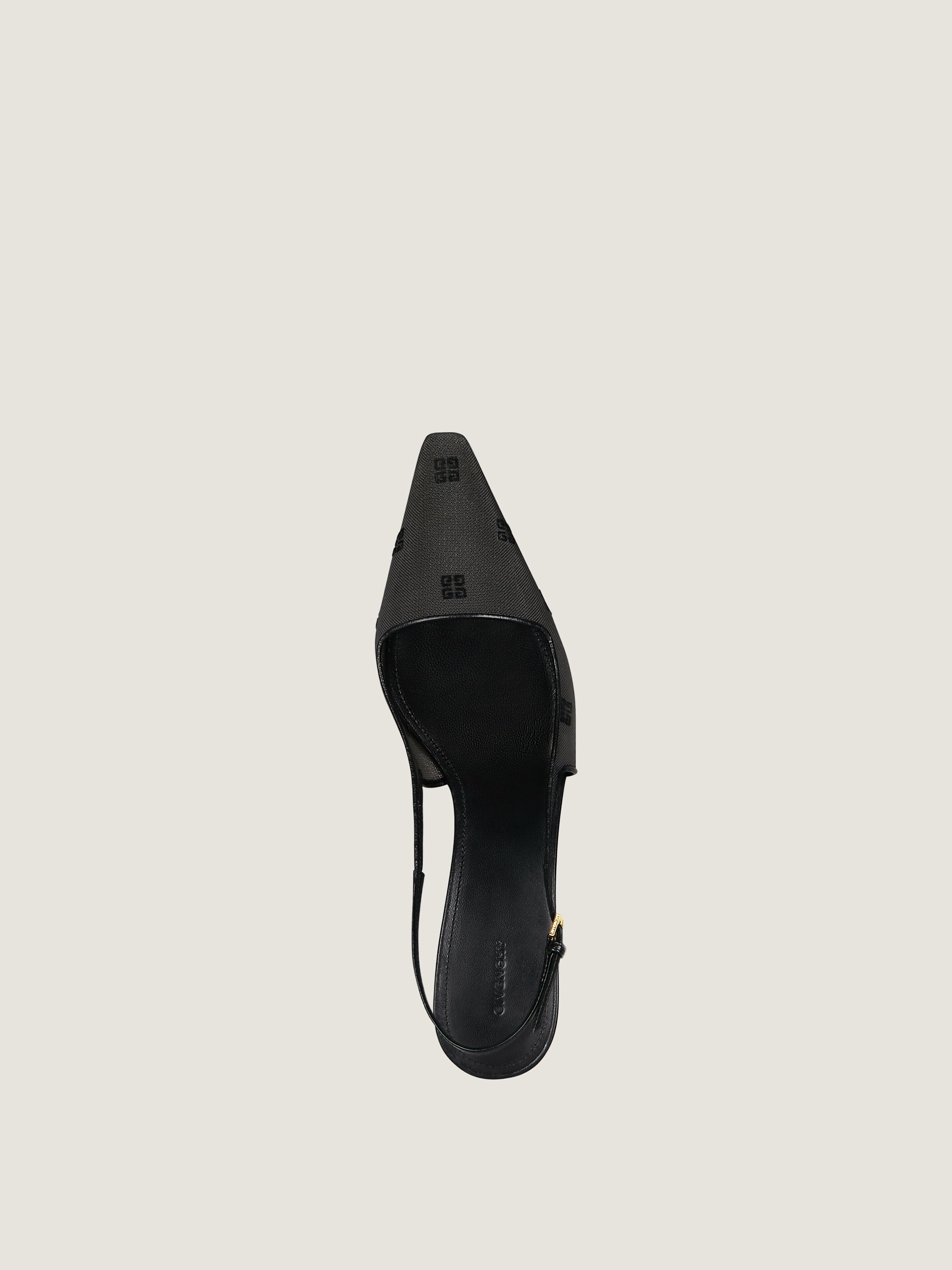 【関税込み】Givenchy ブラック 4G Doll ミュール G Cube heeled mules in 4G canvas in - black | Givenchy US