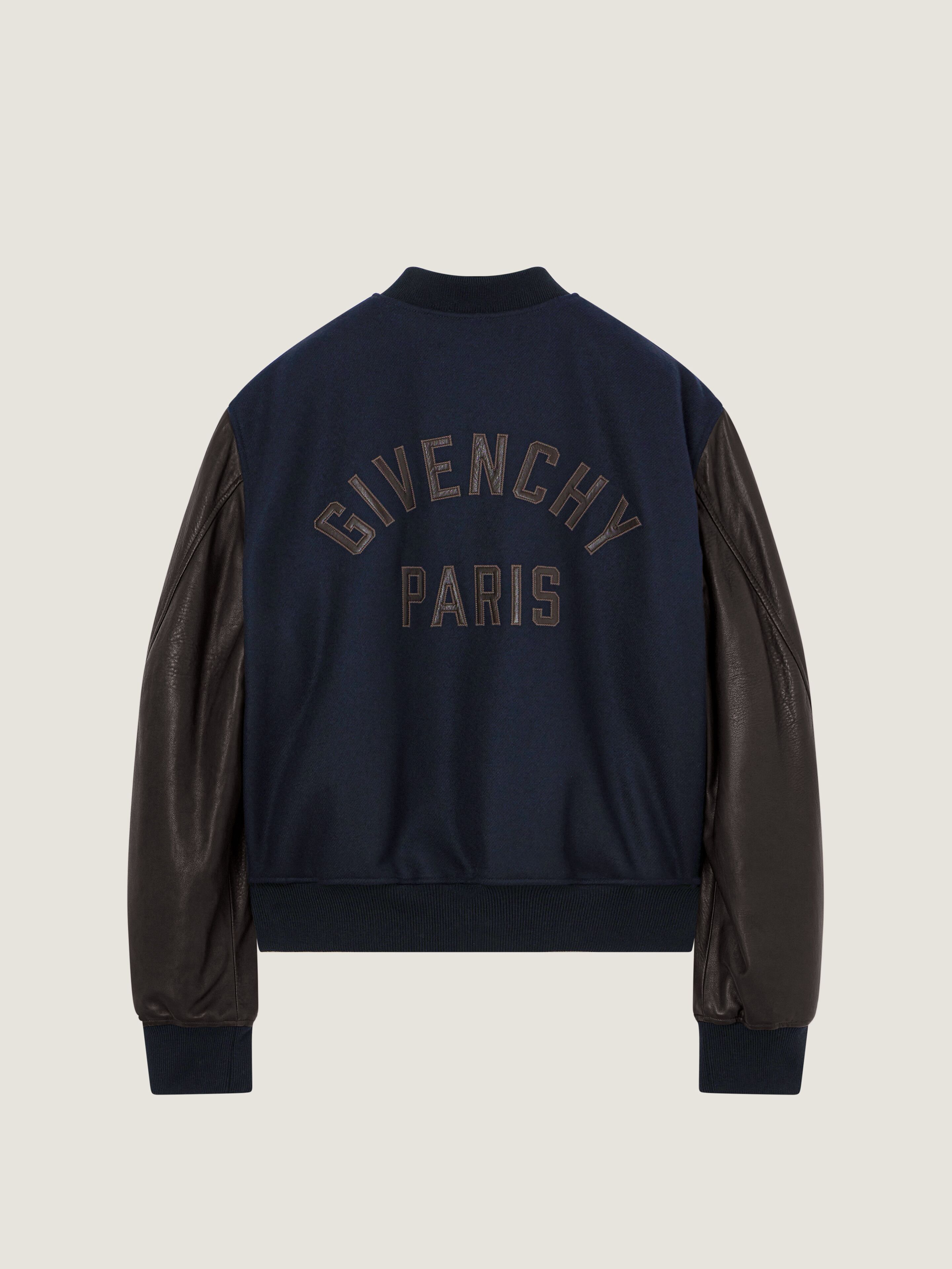 Couture Seam mix material blouson with Givenchy Paris | Givenchy
