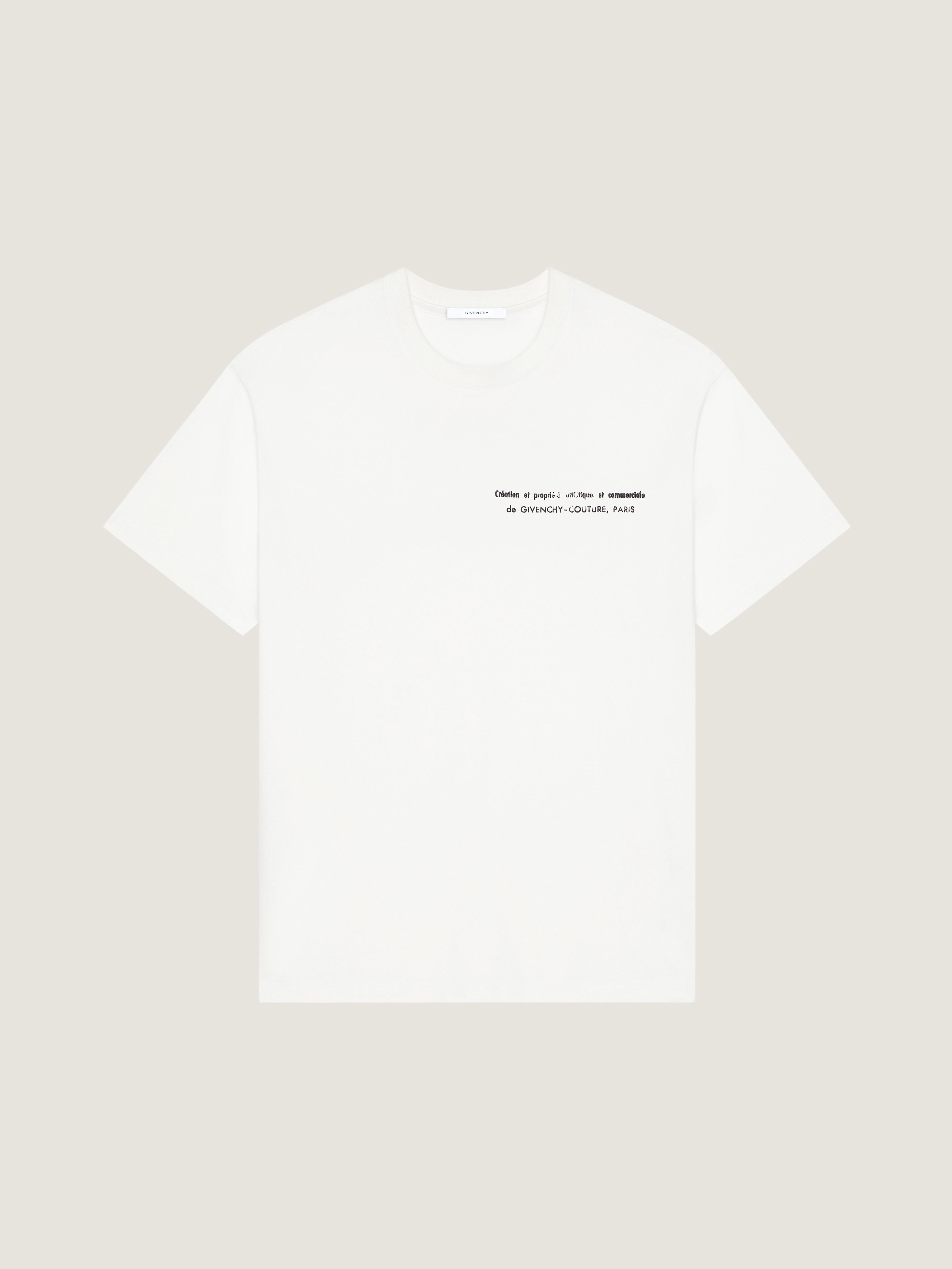 コットン アーカイブプリント Tシャツ | Givenchy JP | Givenchy