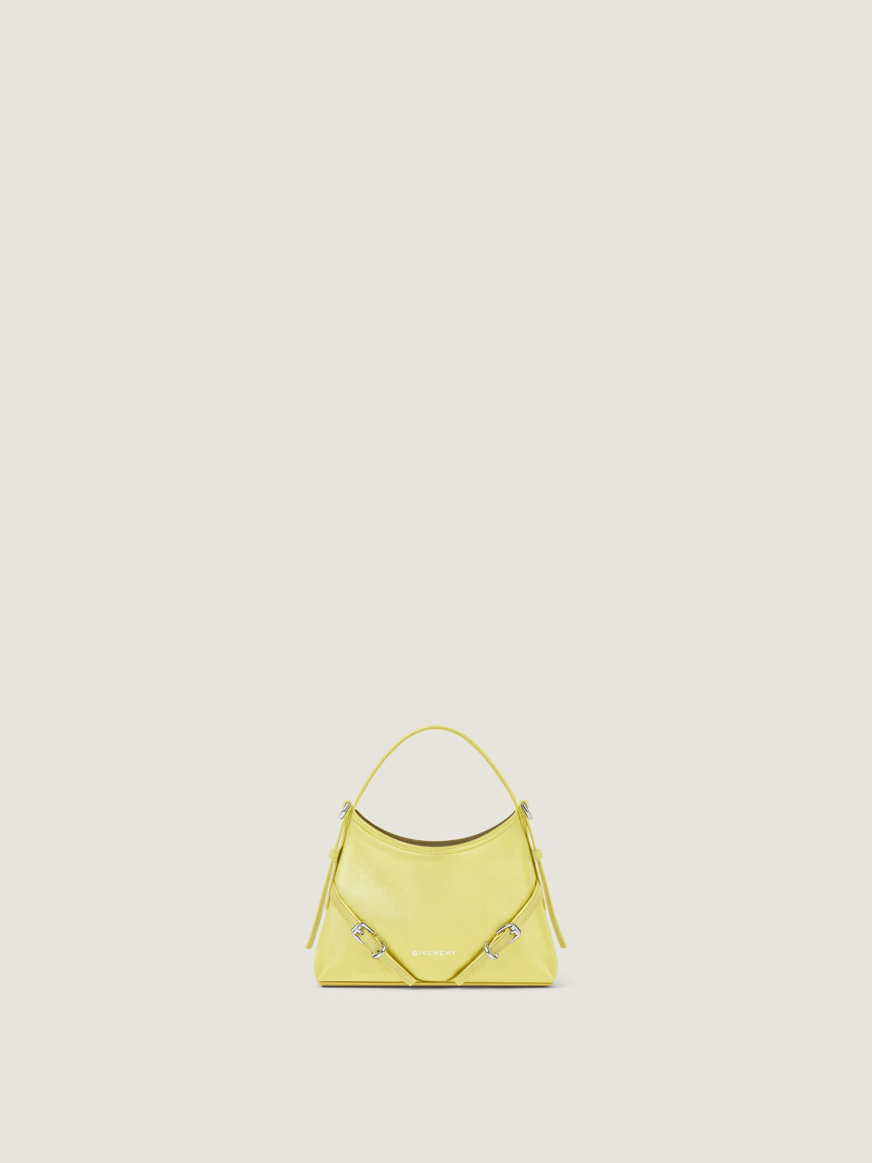 Givenchy Nano Voyou Bag In Shiny Leather In Multi