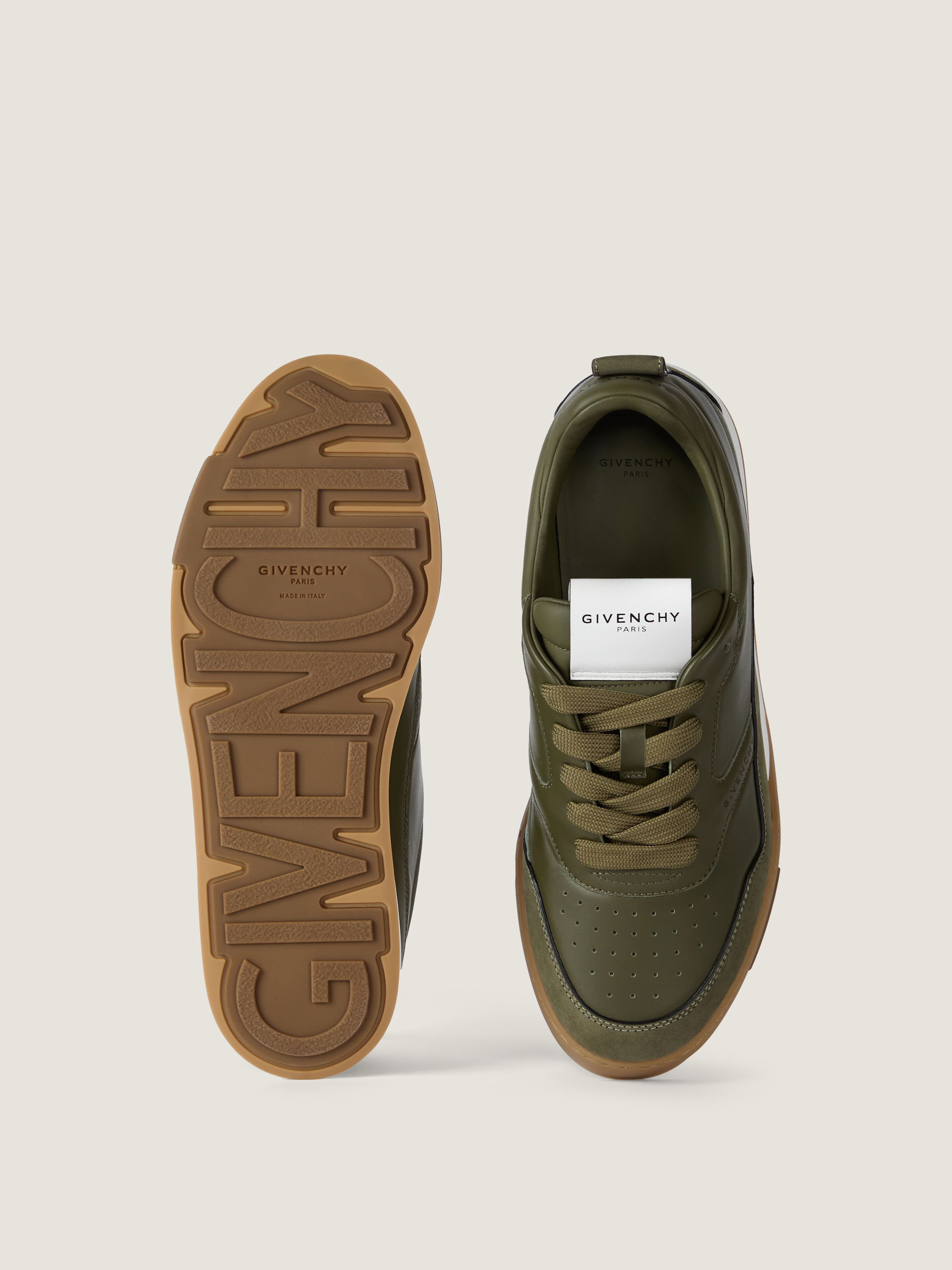 Givenchy Yard sneakers in leather in - khaki/black - BH00B5H1XV